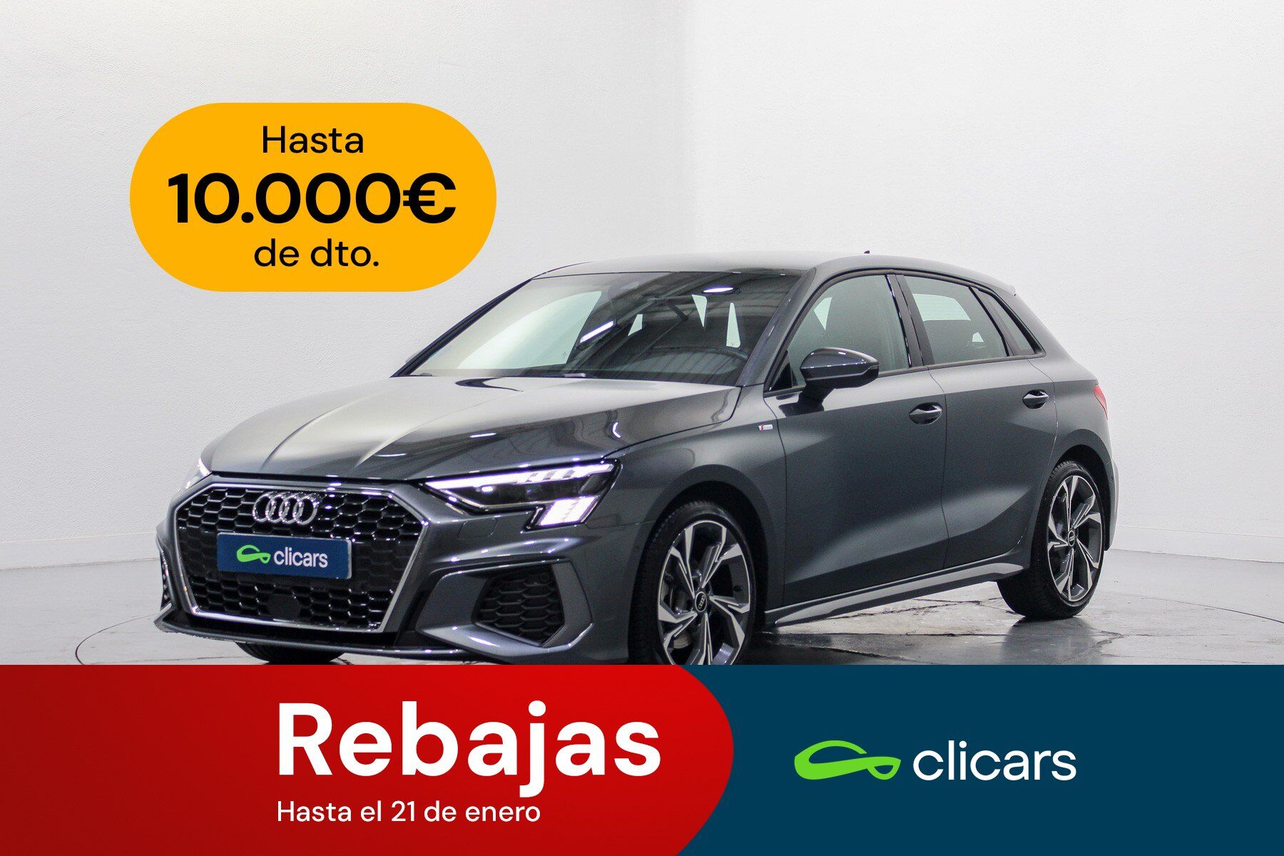 AUDI A3 (A3 Sportback 35 TFSI S line S tronic) en Madrid