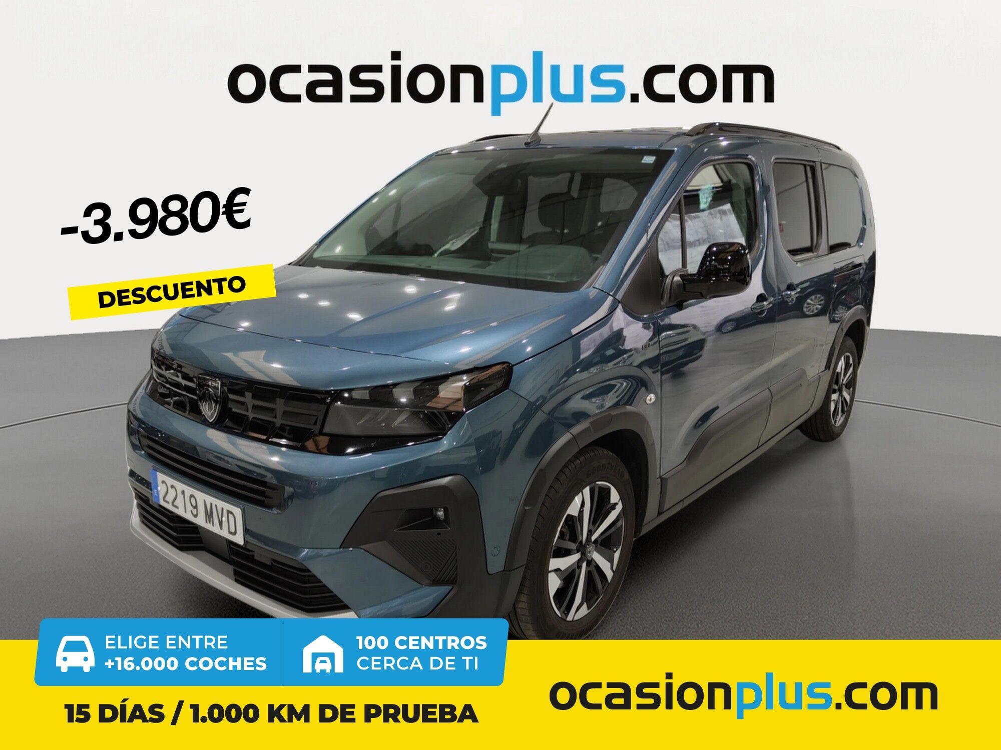 PEUGEOT Rifter (BlueHDi 130 GT Long EAT8 96 kW (130 CV)) en Madrid