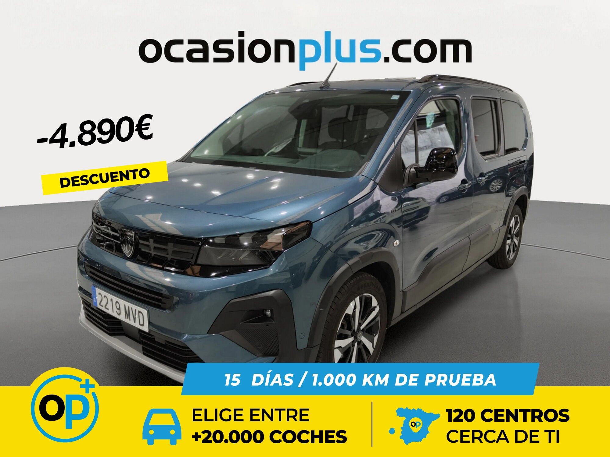PEUGEOT Rifter (BlueHDi 130 GT Long EAT8 96 kW (130 CV)) en Madrid