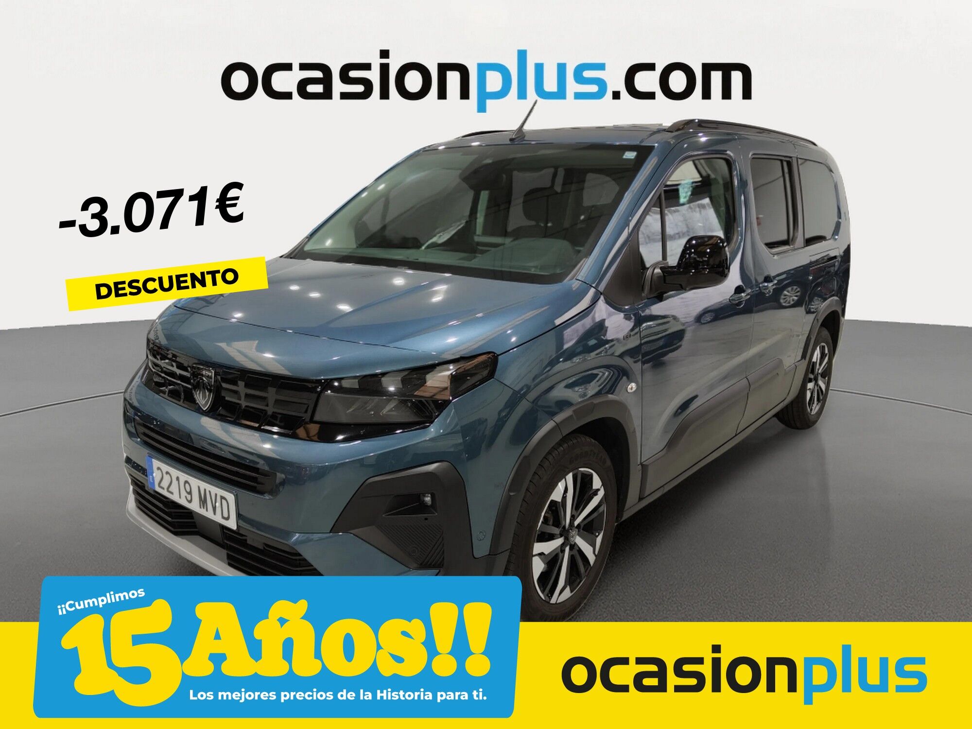PEUGEOT Rifter (BlueHDi 130 GT Long EAT8 96 kW (130 CV)) en Madrid