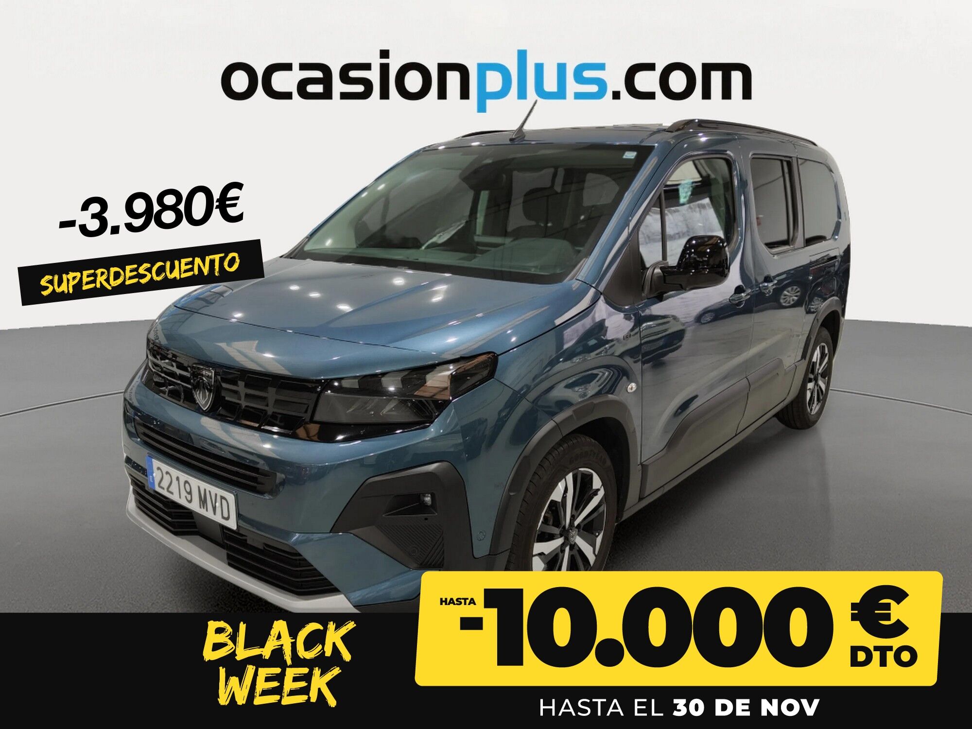 PEUGEOT Rifter (BlueHDi 130 GT Long EAT8 96 kW (130 CV)) en Madrid