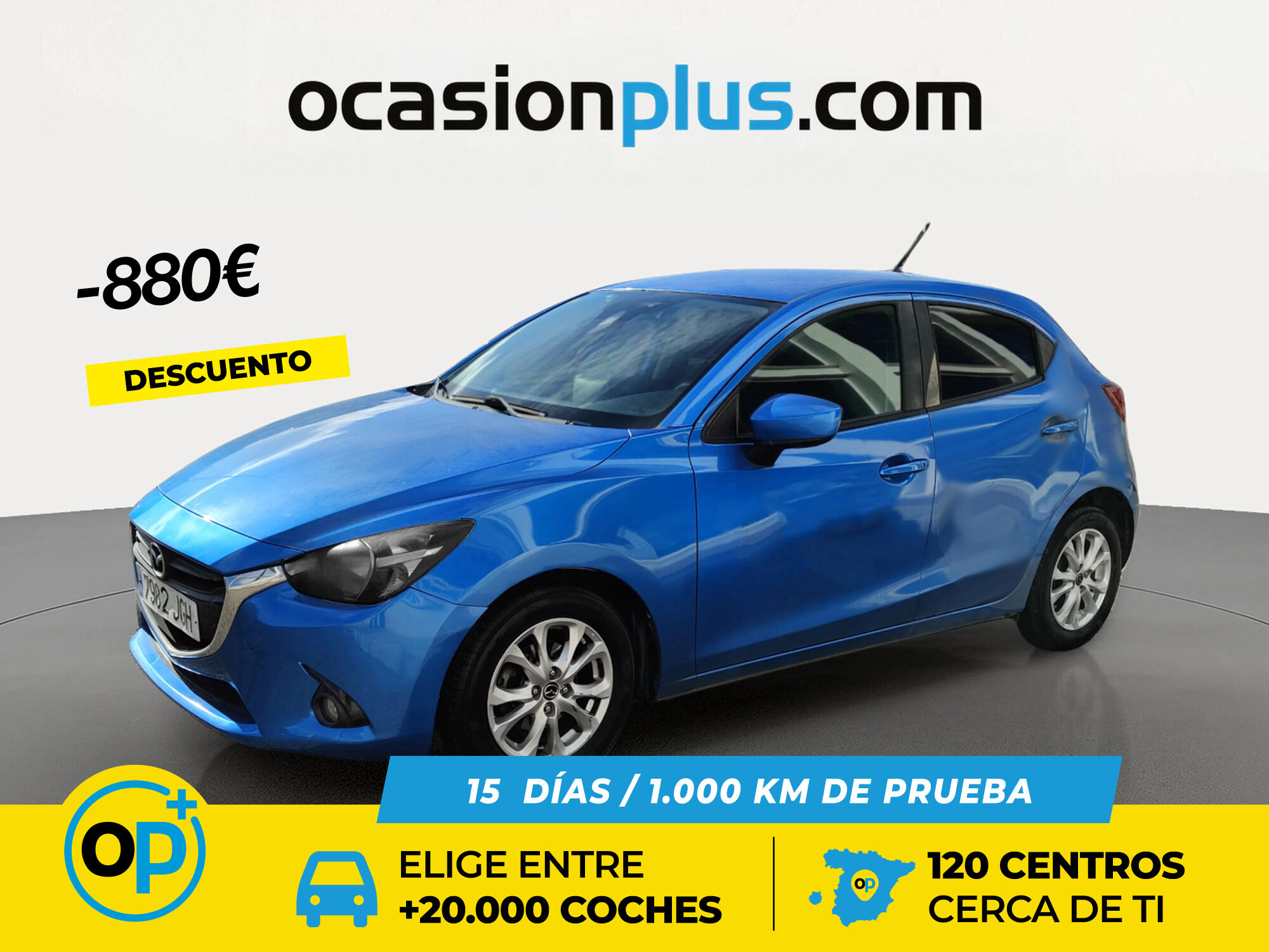 MAZDA Mazda2 (1.5 GE Style+ Confort 66 kW (90 CV)) en Madrid