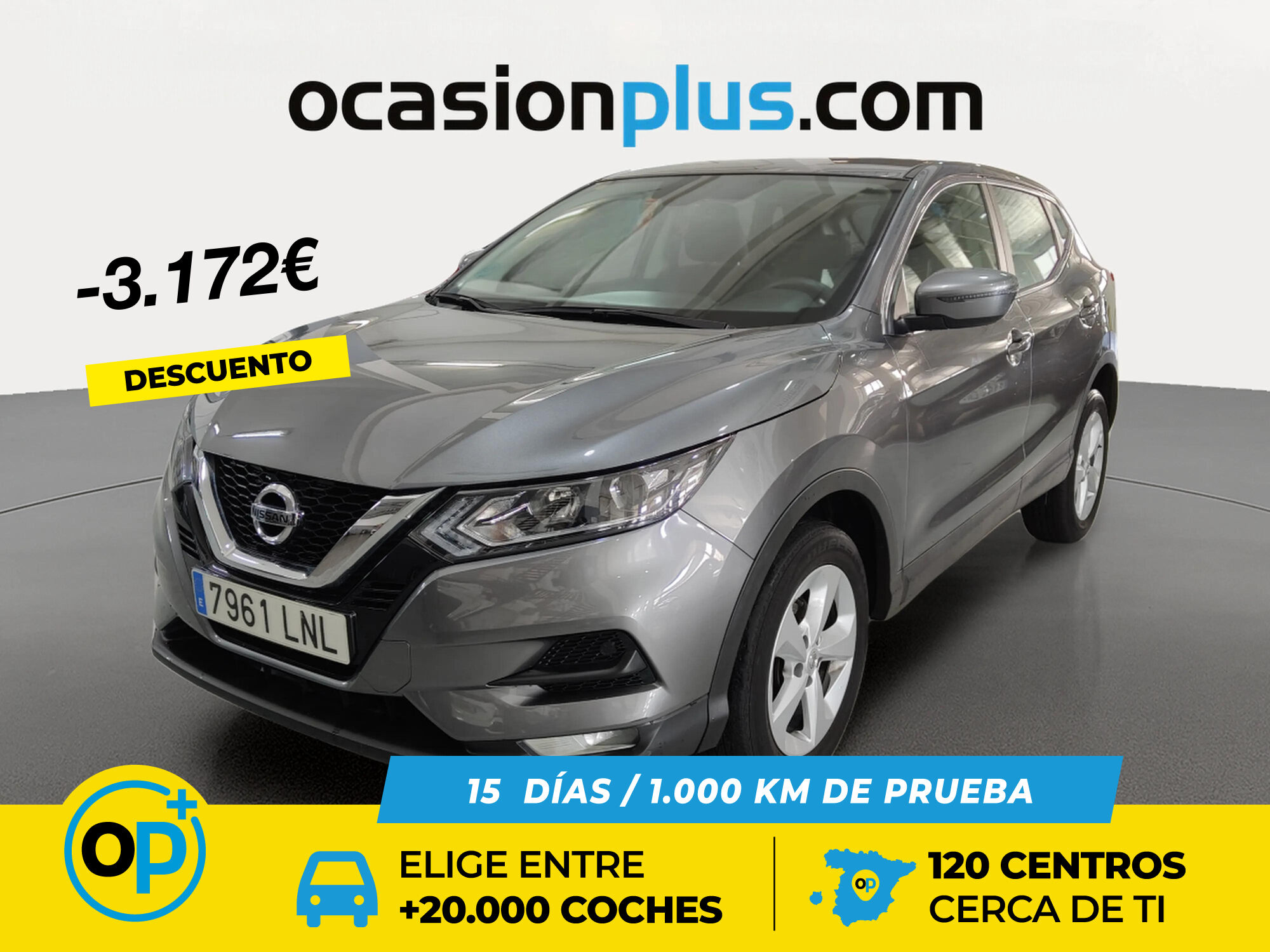 NISSAN Qashqai (DIG-T 140 Acenta 4x2 103 kW (140 CV)) en Palmas, Las