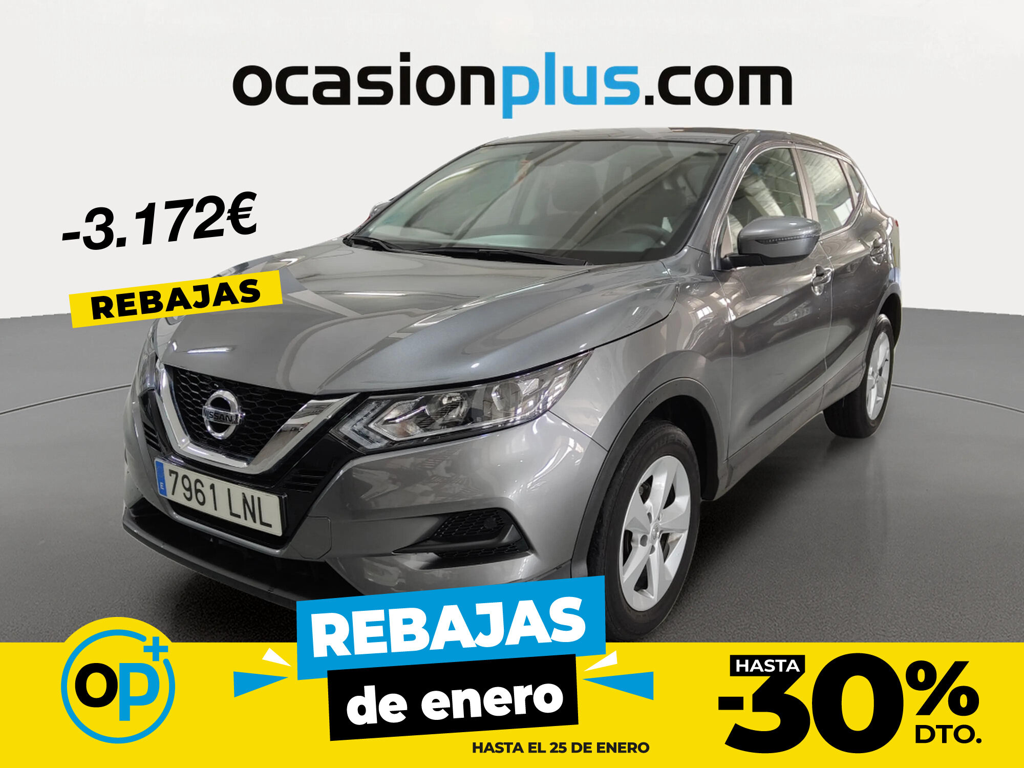 NISSAN Qashqai (DIG-T 140 Acenta 4x2 103 kW (140 CV)) en Palmas, Las