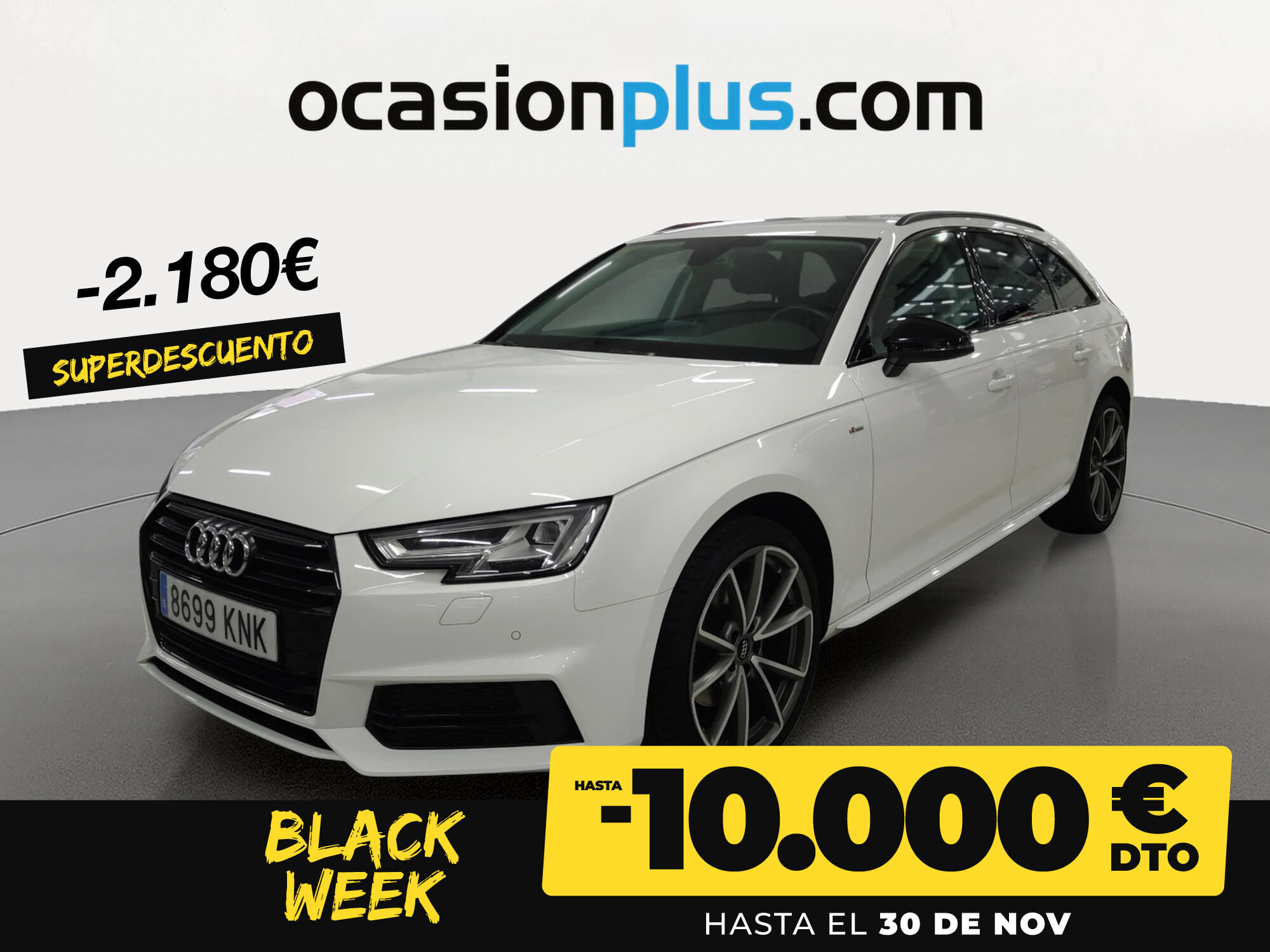 AUDI A4 (Black line edition 2.0 TDI 110 kW (150 CV)) en Madrid