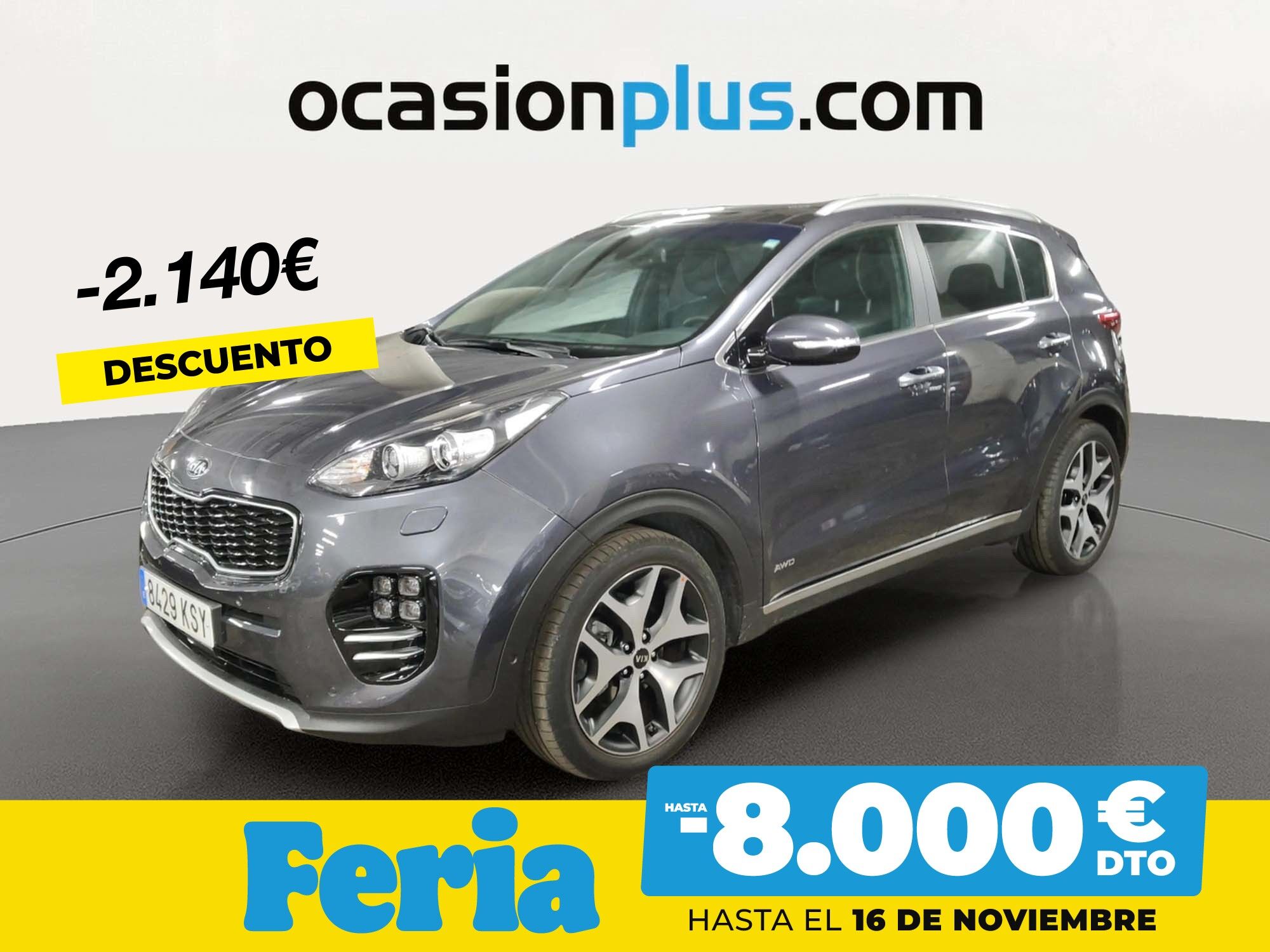 KIA Sportage (2.0 CRDi VGT GT Line Plus 4x4 136 kW (185 CV)) en Madrid