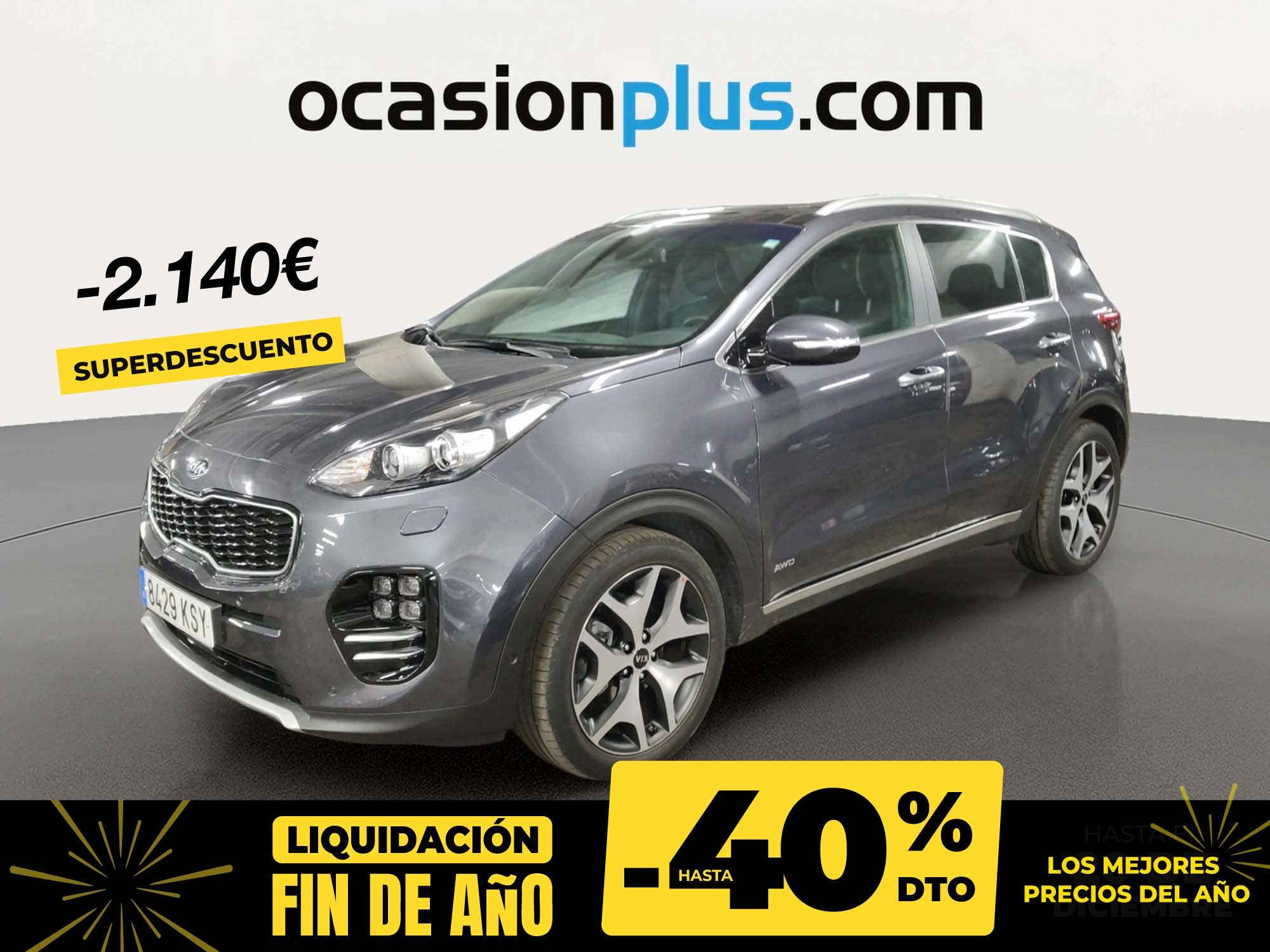 KIA Sportage (2.0 CRDi VGT GT Line Plus 4x4 136 kW (185 CV)) en Madrid