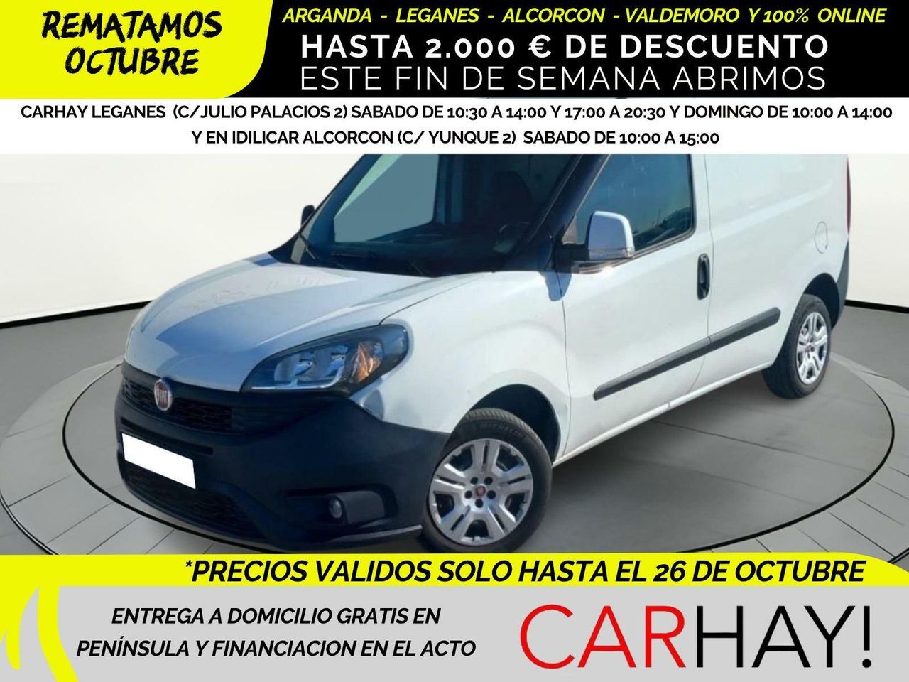 FIAT Dobló (CARGO SX 1.3 MULTIJET 70KW (95CV)) en Madrid