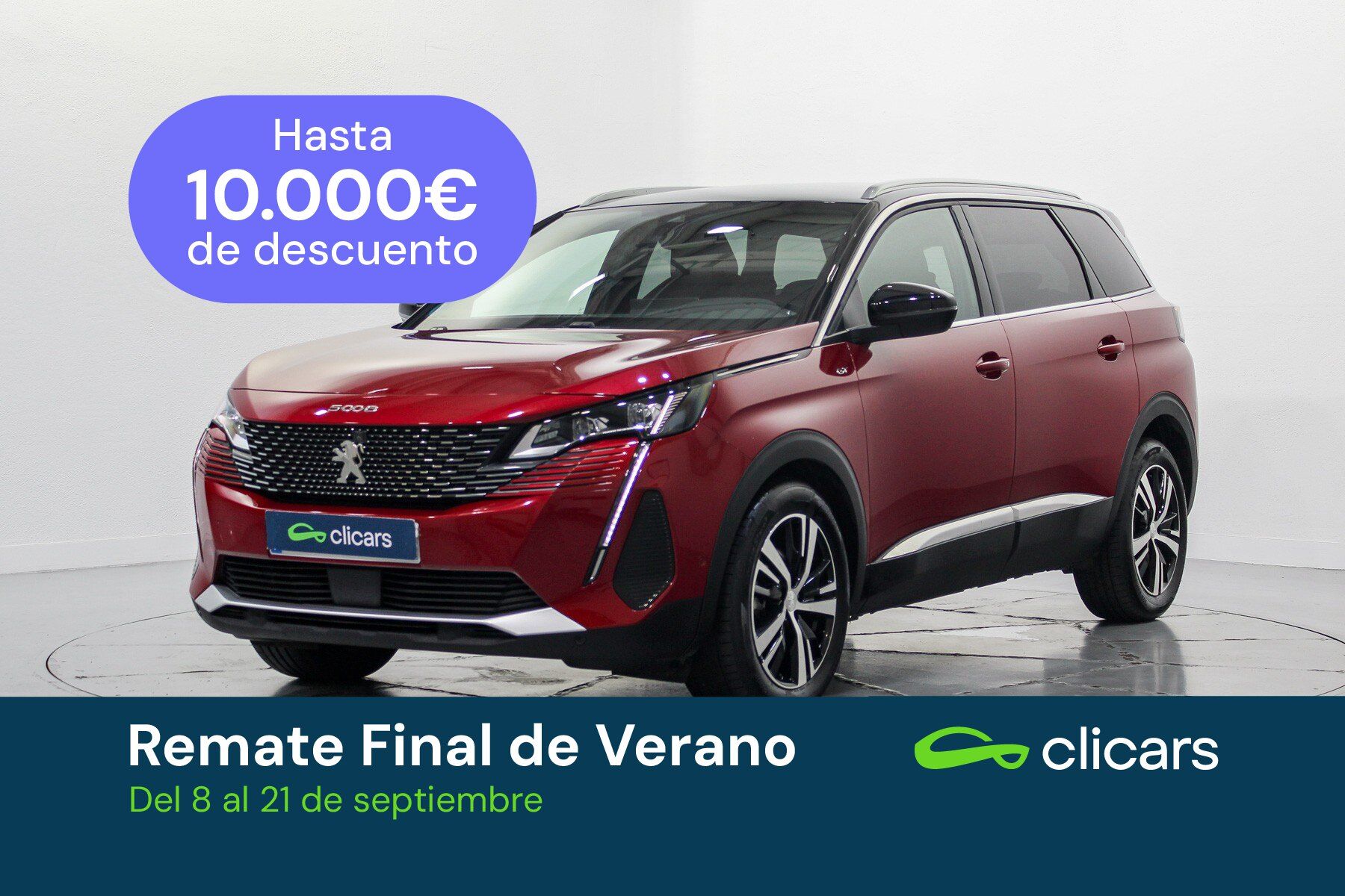 PEUGEOT 5008 (5008 1.5BlueHDi S&S GT EAT8 130) en Madrid