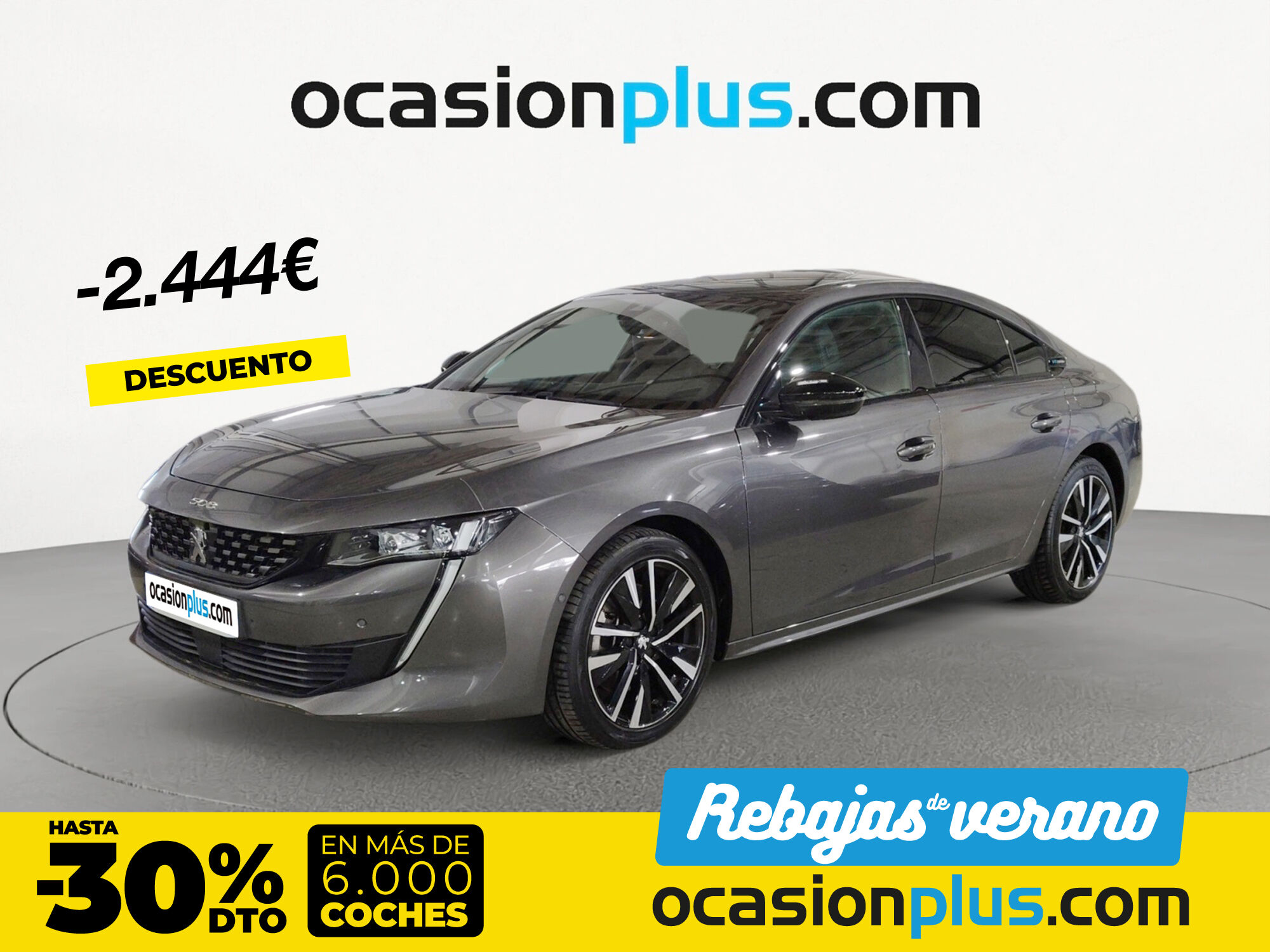 PEUGEOT 508 (Hybrid 225 GT e-EAT8 165 kW (225 CV)) en Madrid