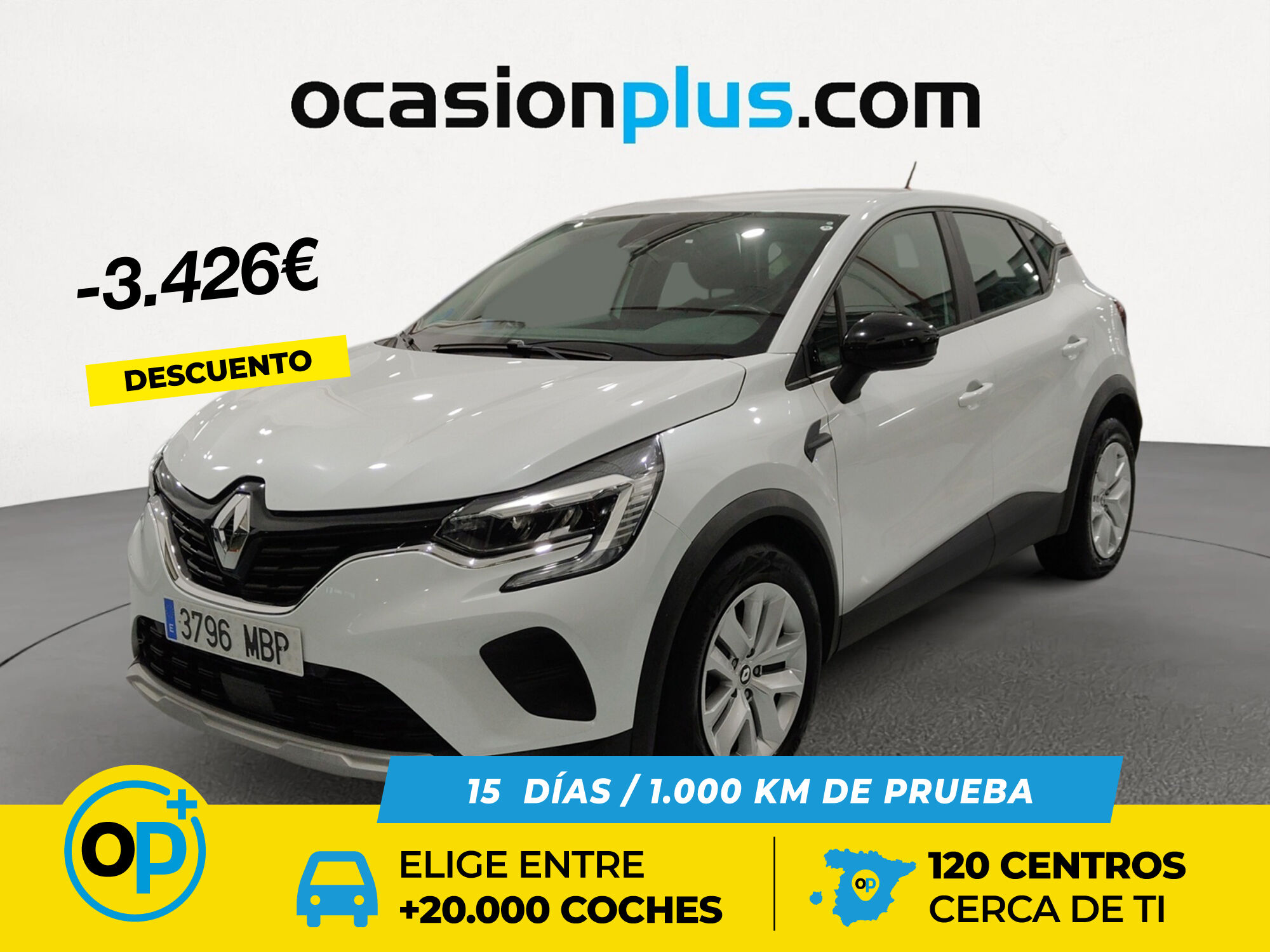 RENAULT Captur (Intens TCe GLP 74 kW (100 CV)) en Madrid