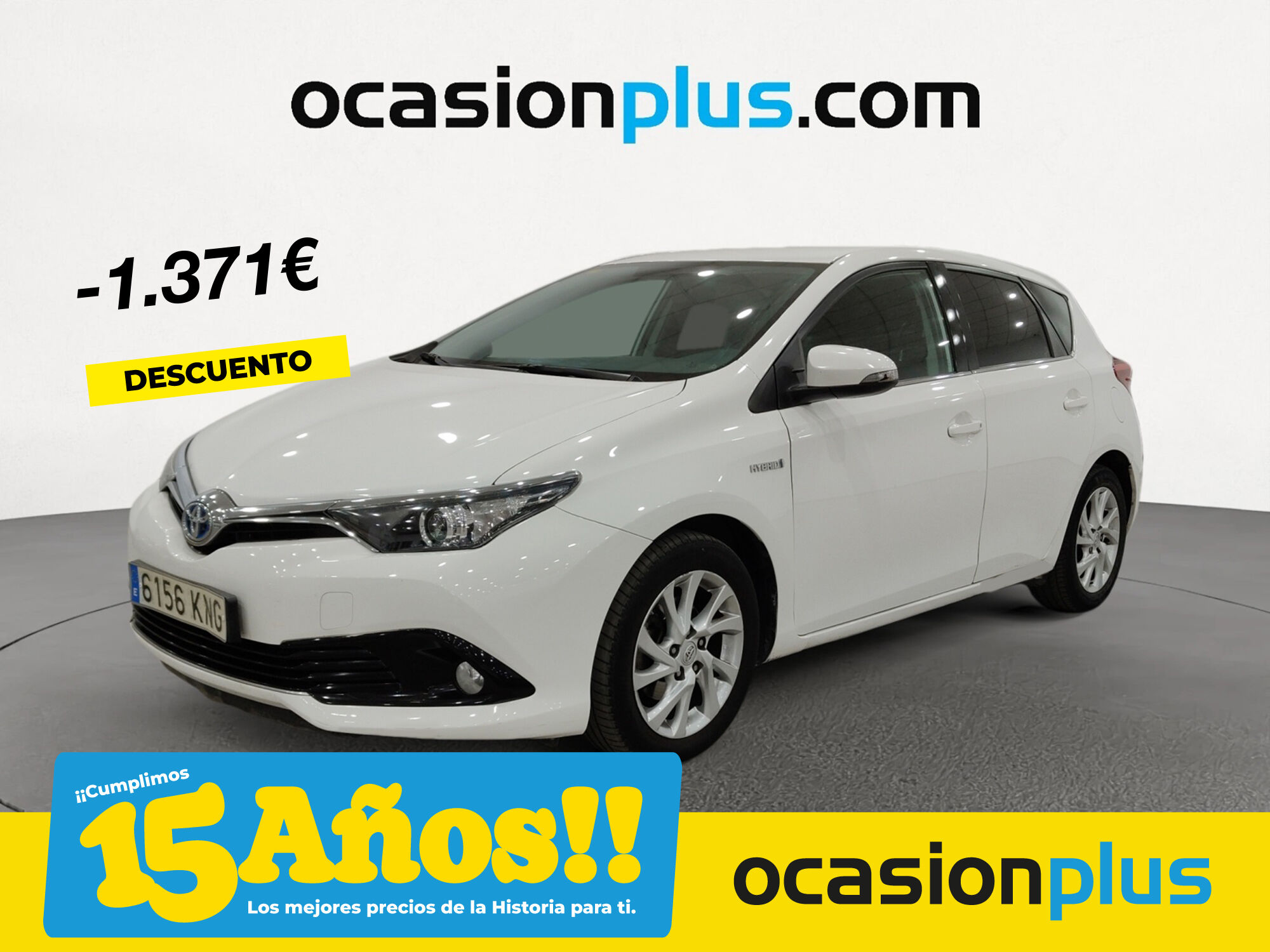 TOYOTA Auris (1.8 Hybrid Active 100 kW (136 CV)) en Madrid
