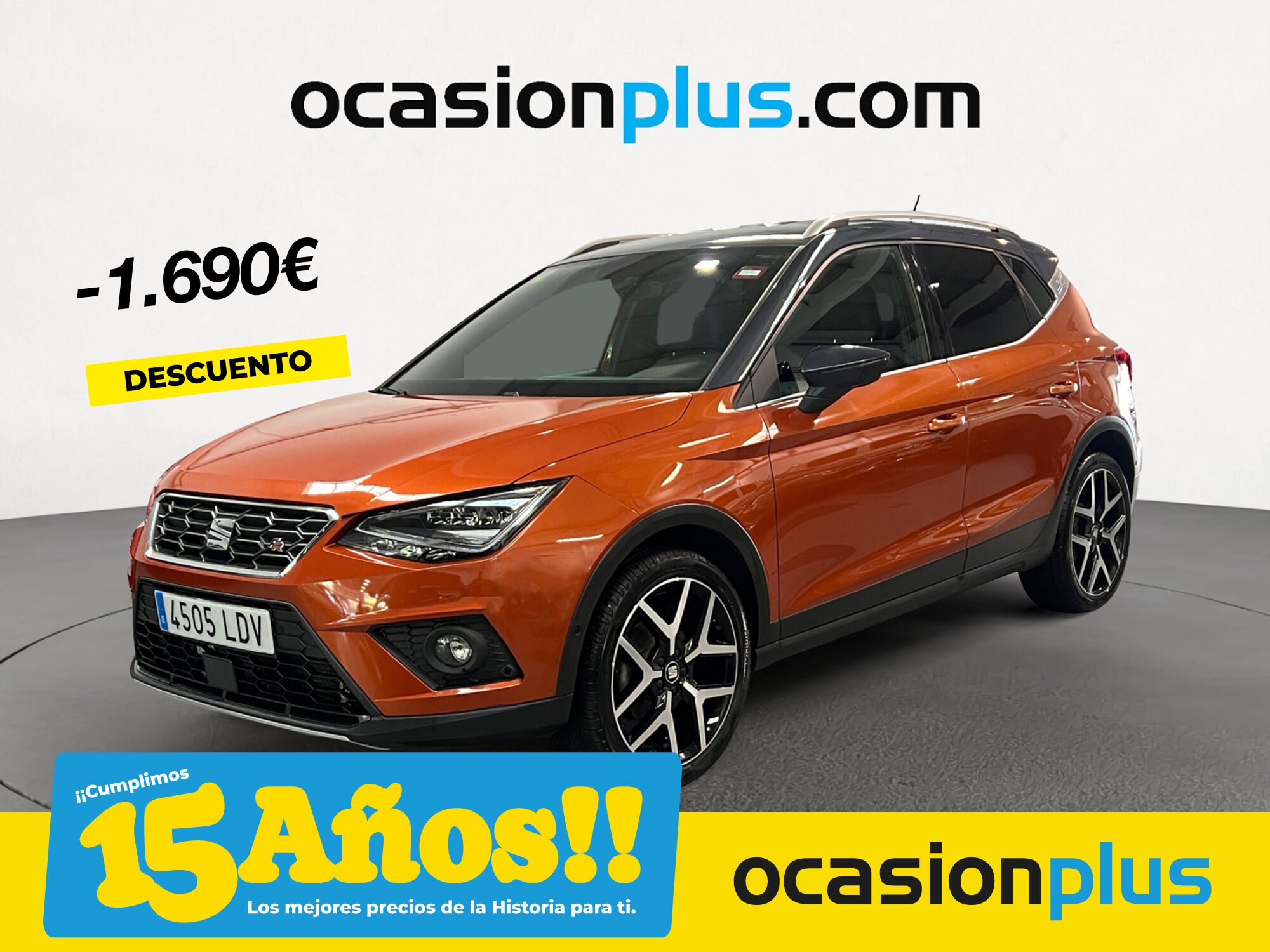 SEAT Arona (1.5 TSI FR Edition 110 kW (150 CV)) en Madrid