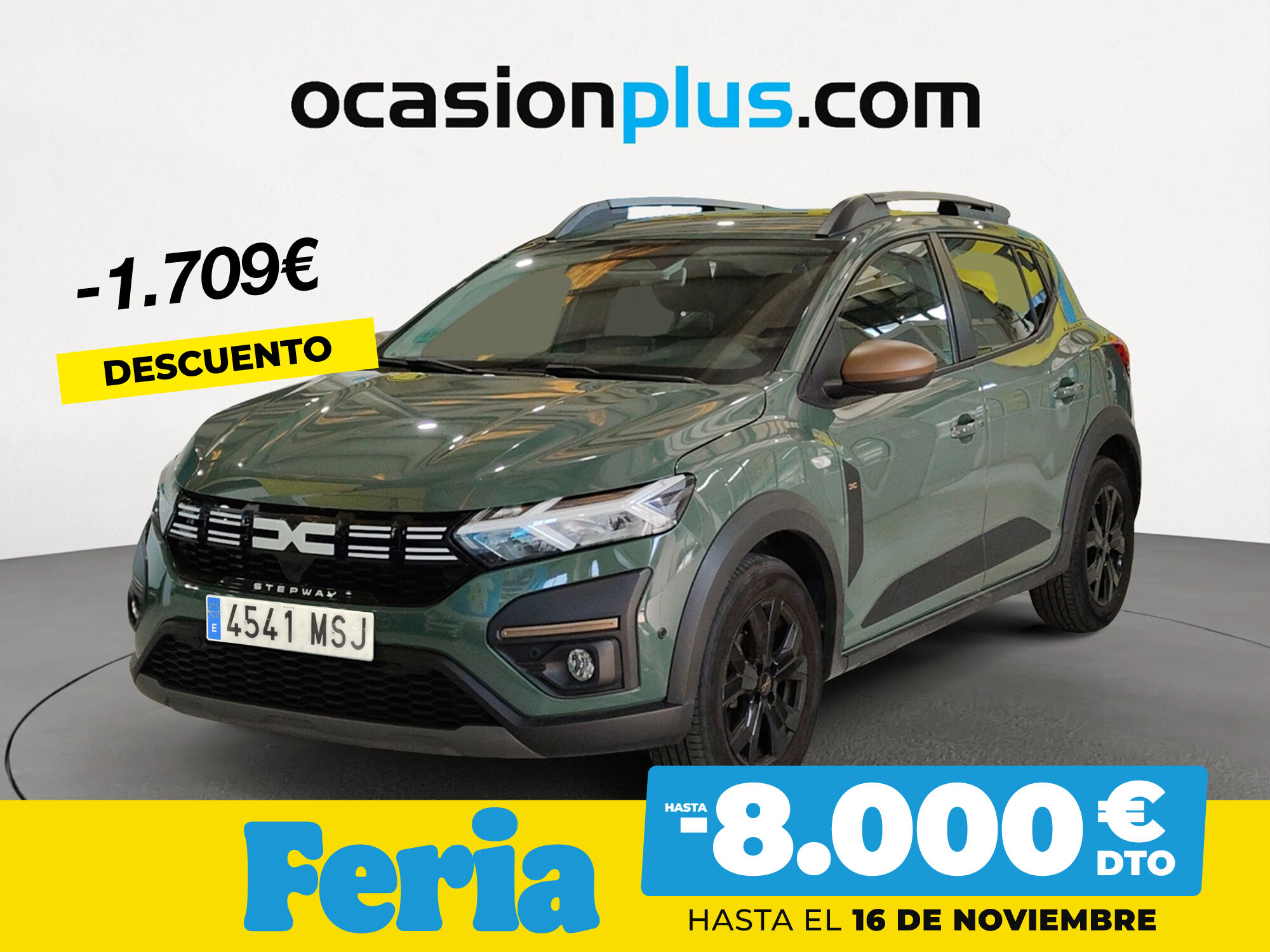 DACIA Sandero (Stepway Extreme Go TCe 81 kW (110 CV)) en Madrid