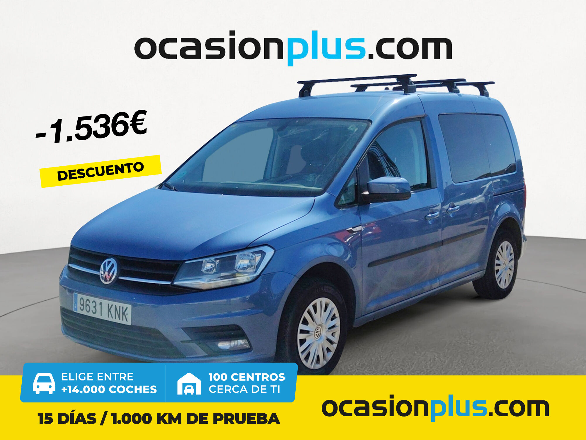 VOLKSWAGEN Caddy (Trendline 2.0 TDI BMT 75 kW (102 CV)) en Madrid