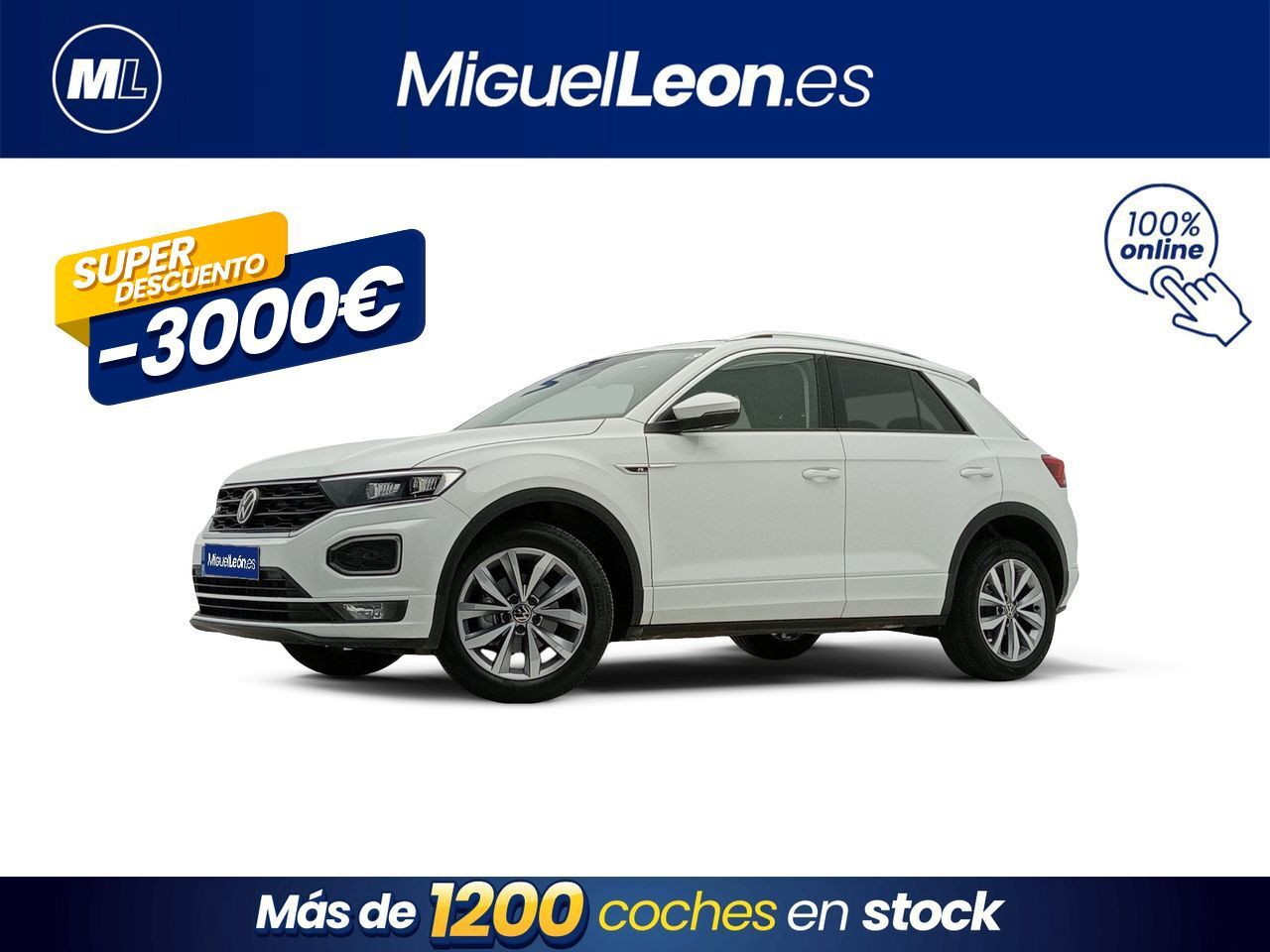 VOLKSWAGEN T-Roc (Advance R-Line 1.0 TSI 81kW (110CV)) en Palmas, Las
