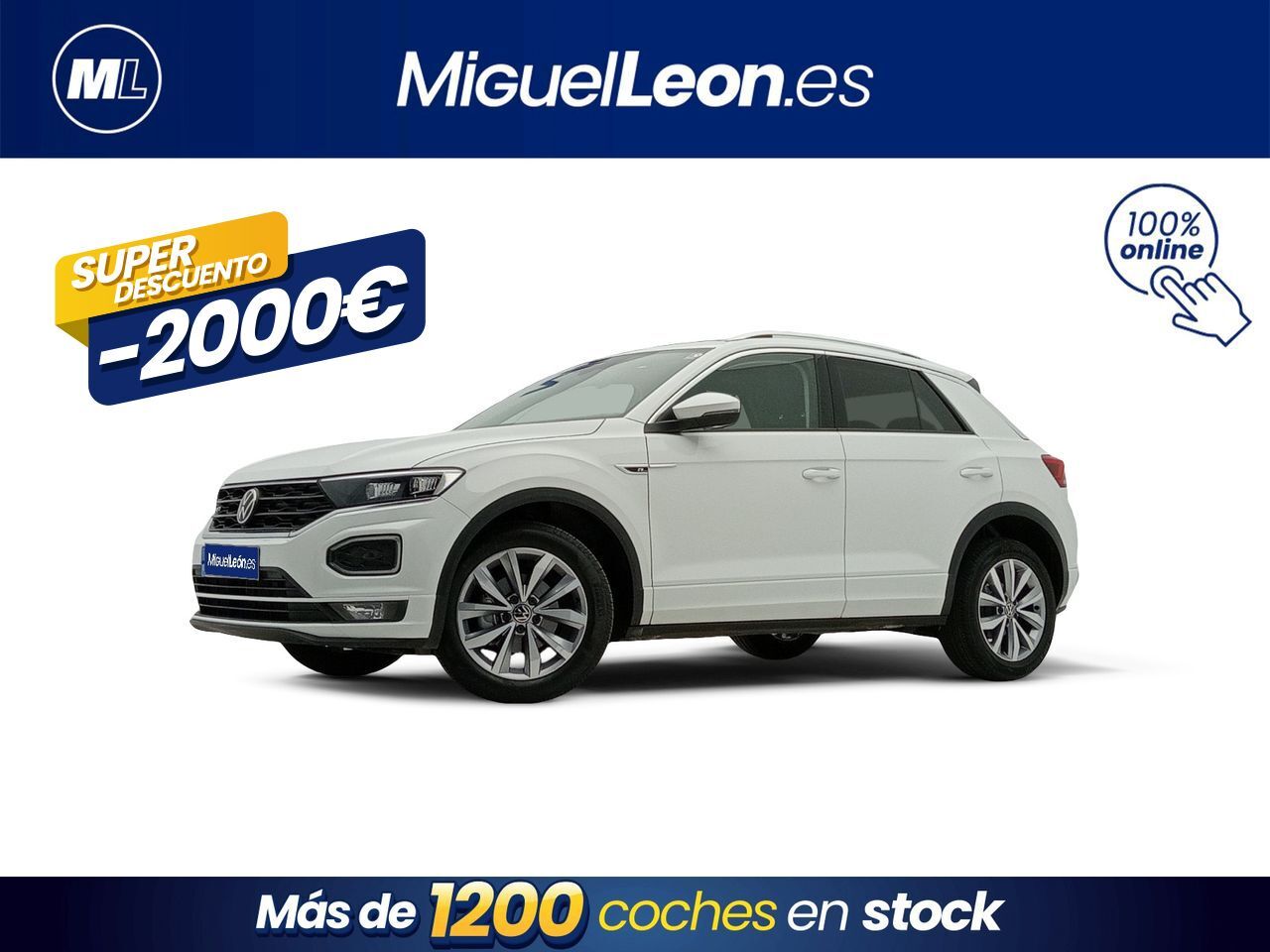 VOLKSWAGEN T-Roc (Advance R-Line 1.0 TSI 81kW (110CV)) en Palmas, Las