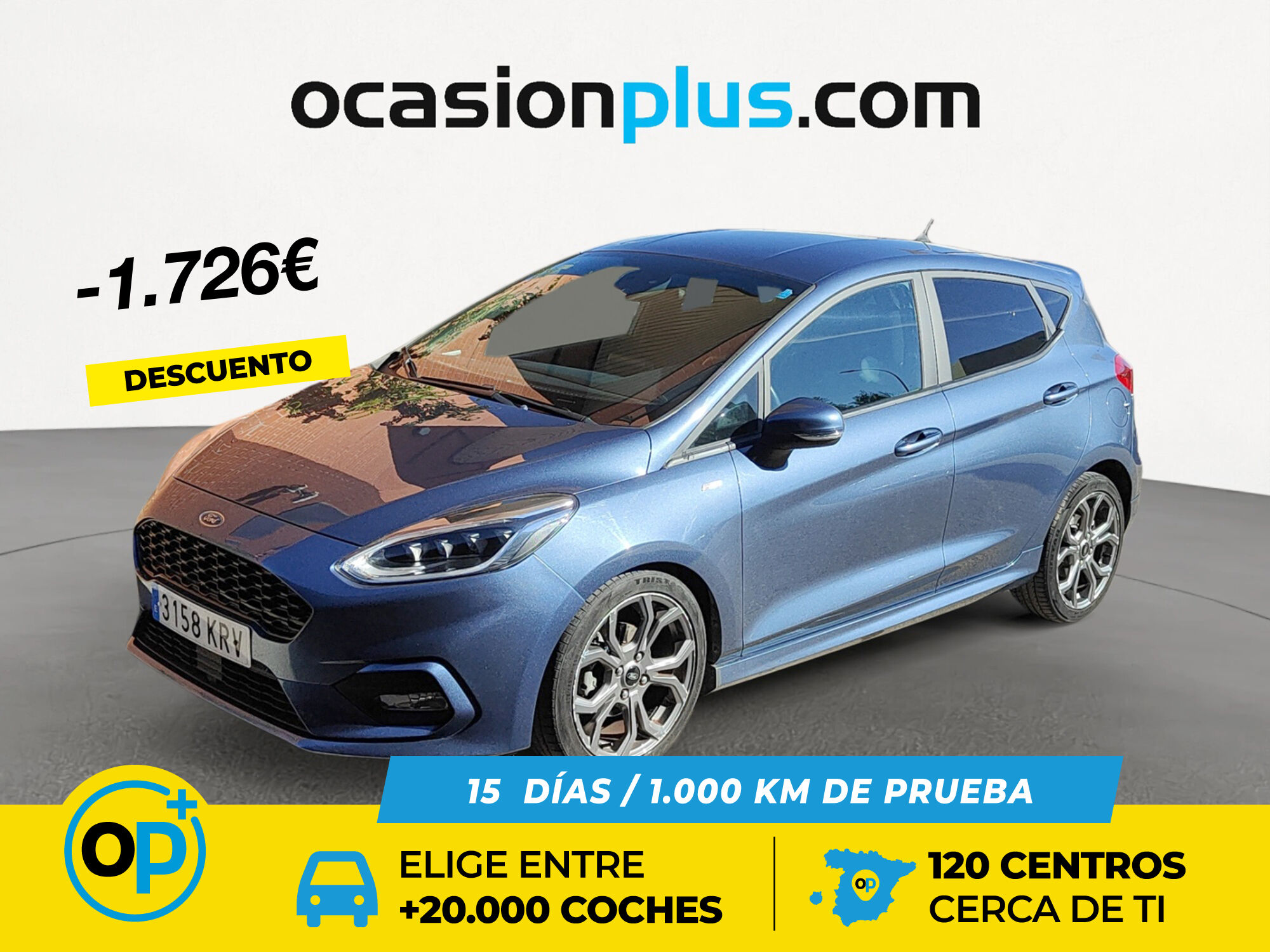 FORD Fiesta (1.0 EcoBoost S&S ST-Line 74 kW (100 CV)) en Madrid
