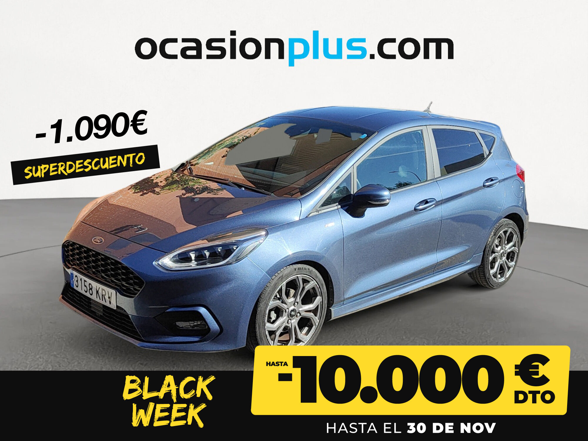 FORD Fiesta (1.0 EcoBoost S&S ST-Line 74 kW (100 CV)) en Madrid