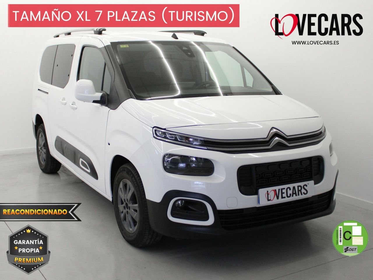 CITROEN Berlingo (Talla XL BlueHDi 100 S&S Feel 7 PLAZAS) en Pontevedra