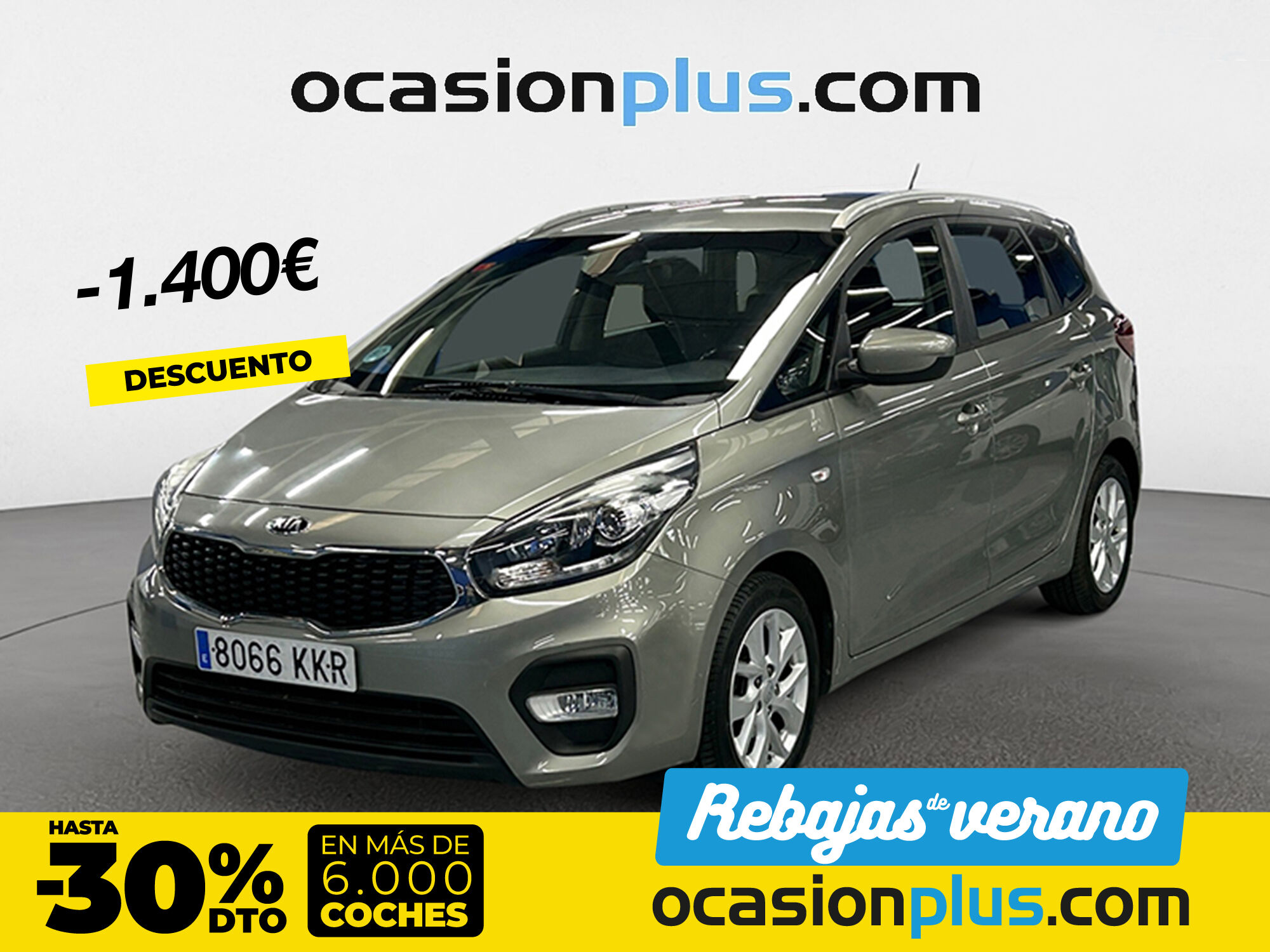 KIA Carens (1.7 CRDi VGT Concept Eco-Dynamics 85 kW (115 CV)) en Madrid