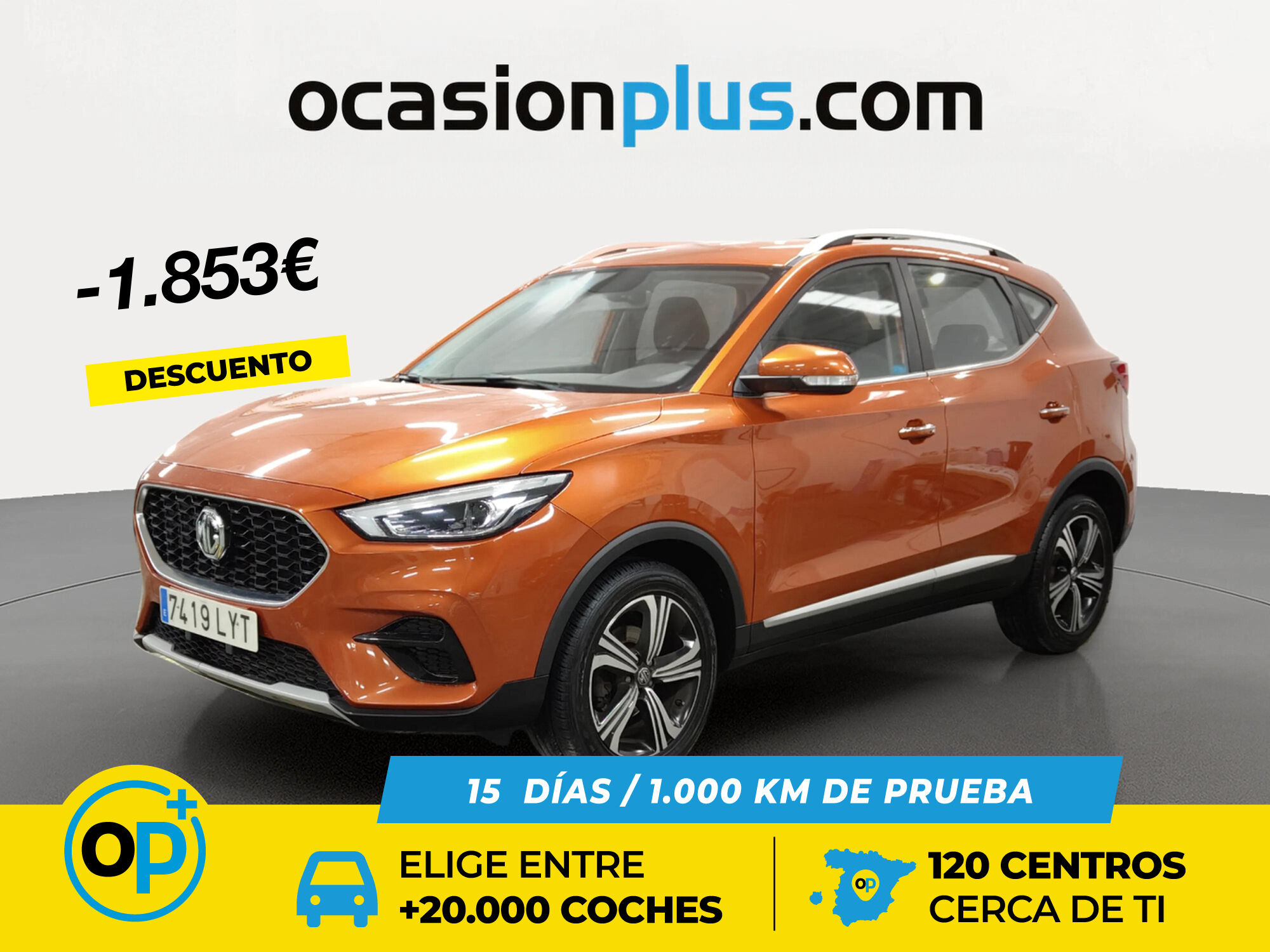 MG ZS (1.0T Comfort Auto 82 kW (111 CV)) en Madrid