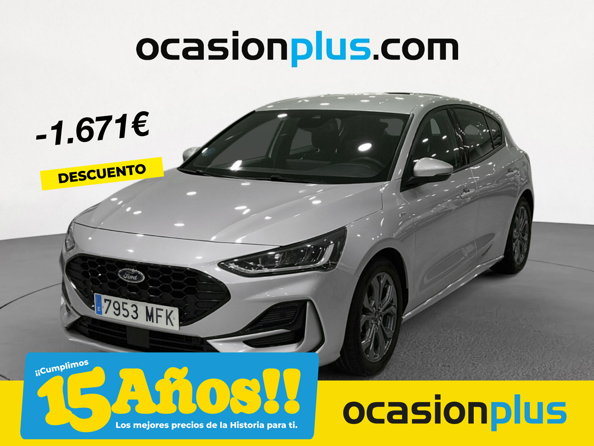 FORD Focus (1.0 Ecoboost MHEV ST-Line Auto 92 kW (125 CV)) en Madrid