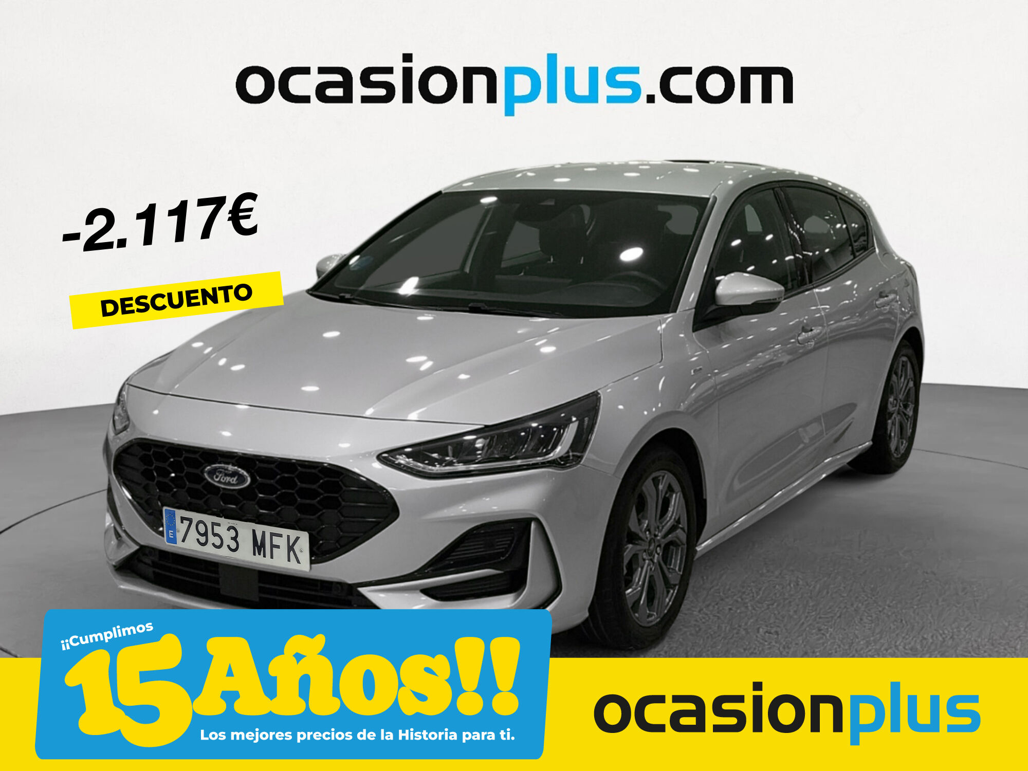 FORD Focus (1.0 Ecoboost MHEV ST-Line Auto 92 kW (125 CV)) en Madrid