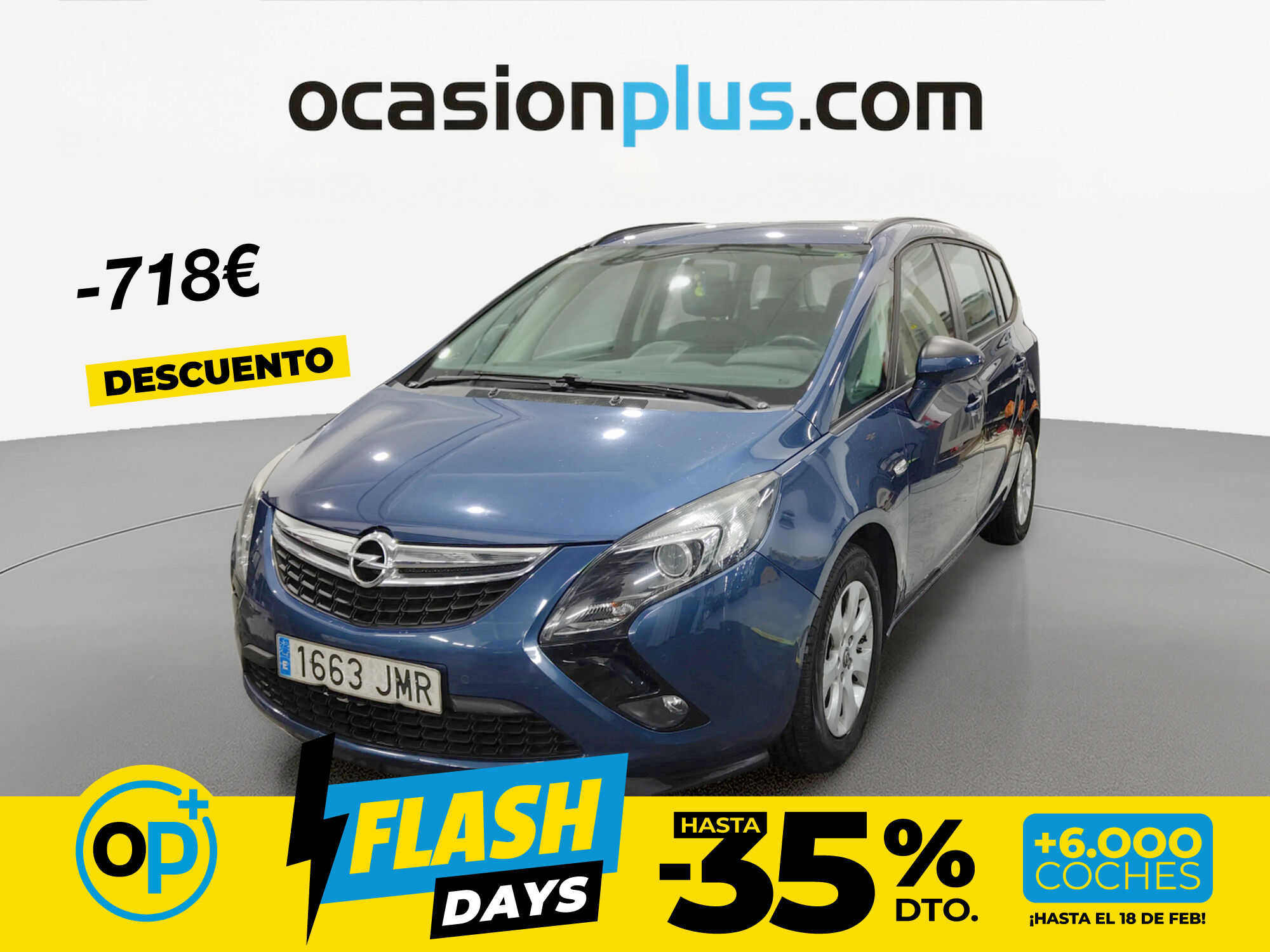 Foto del OPEL Zafira Tourer 1.6CDTi S-S Expression 120