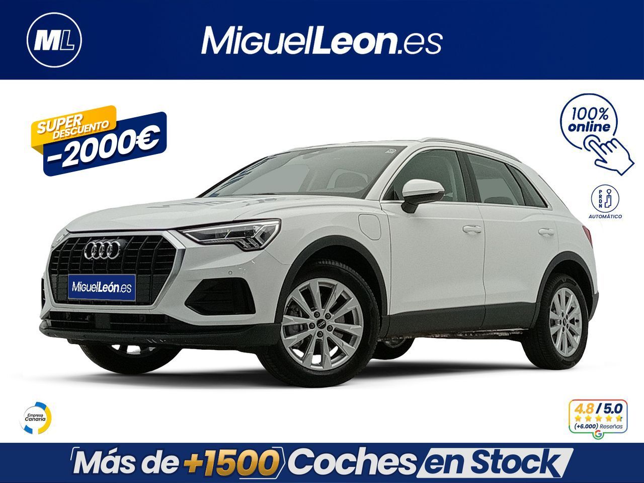 AUDI Q3 (45 TFSI e 180kW S tronic Advanced) en Palmas, Las