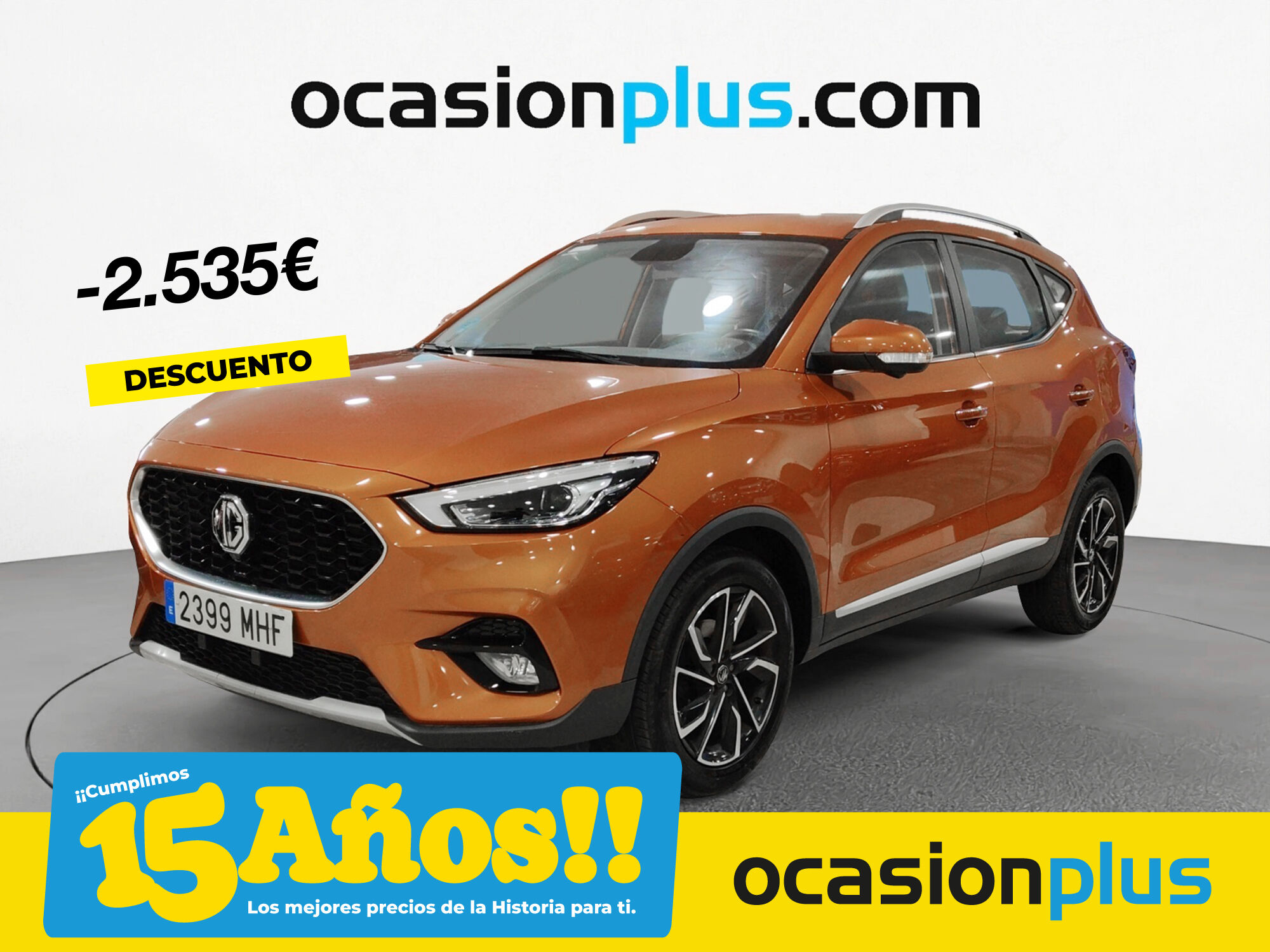 MG ZS (1.0T Luxury Auto 82 kW (111 CV)) en Madrid