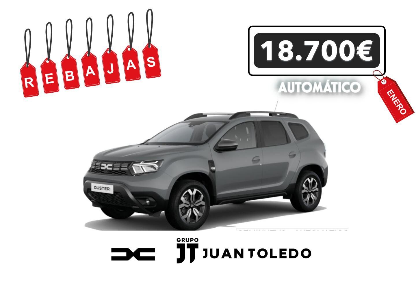 DACIA Duster (Journey Go TCE 110kW (150CV) 4X2 EDC) en Palmas, Las