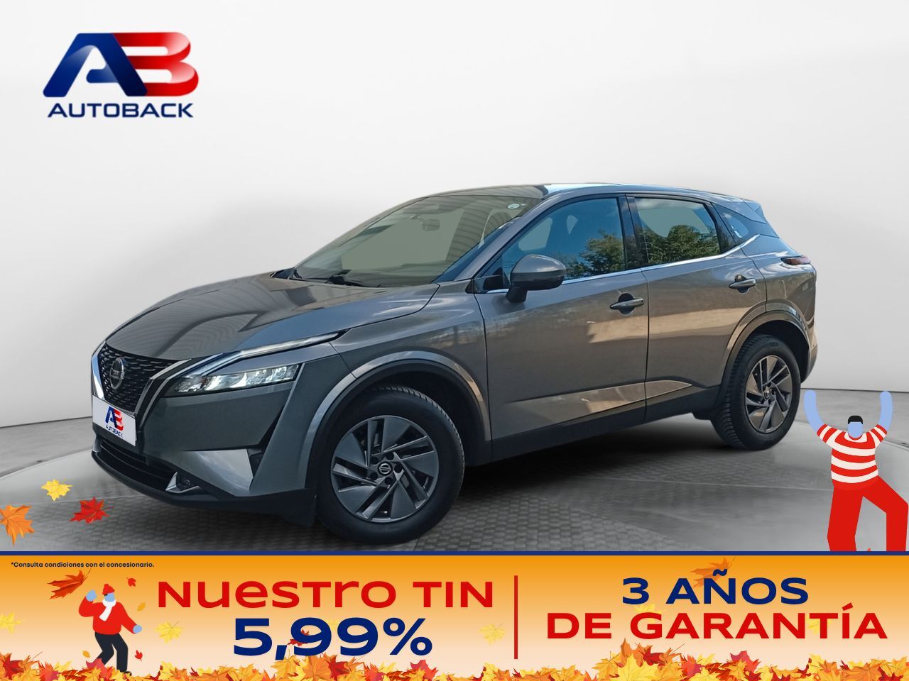 NISSAN Qashqai (DIG-T 103kW (140CV) mHEV 4x2 Tekna) en Madrid