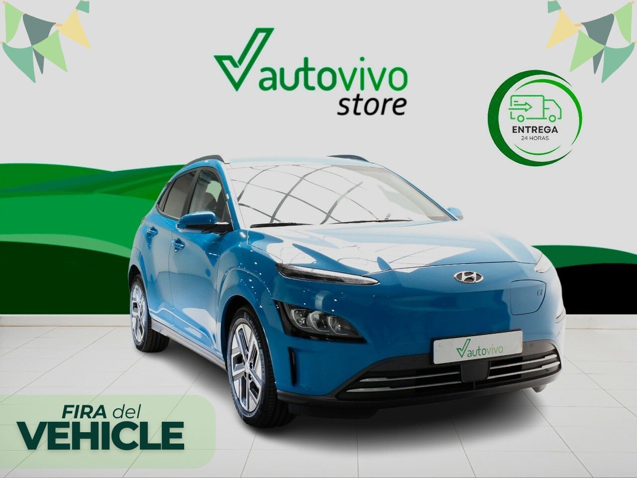 HYUNDAI Kona (BEV STYLE SKY 150KW 204 CV 5P) en Barcelona