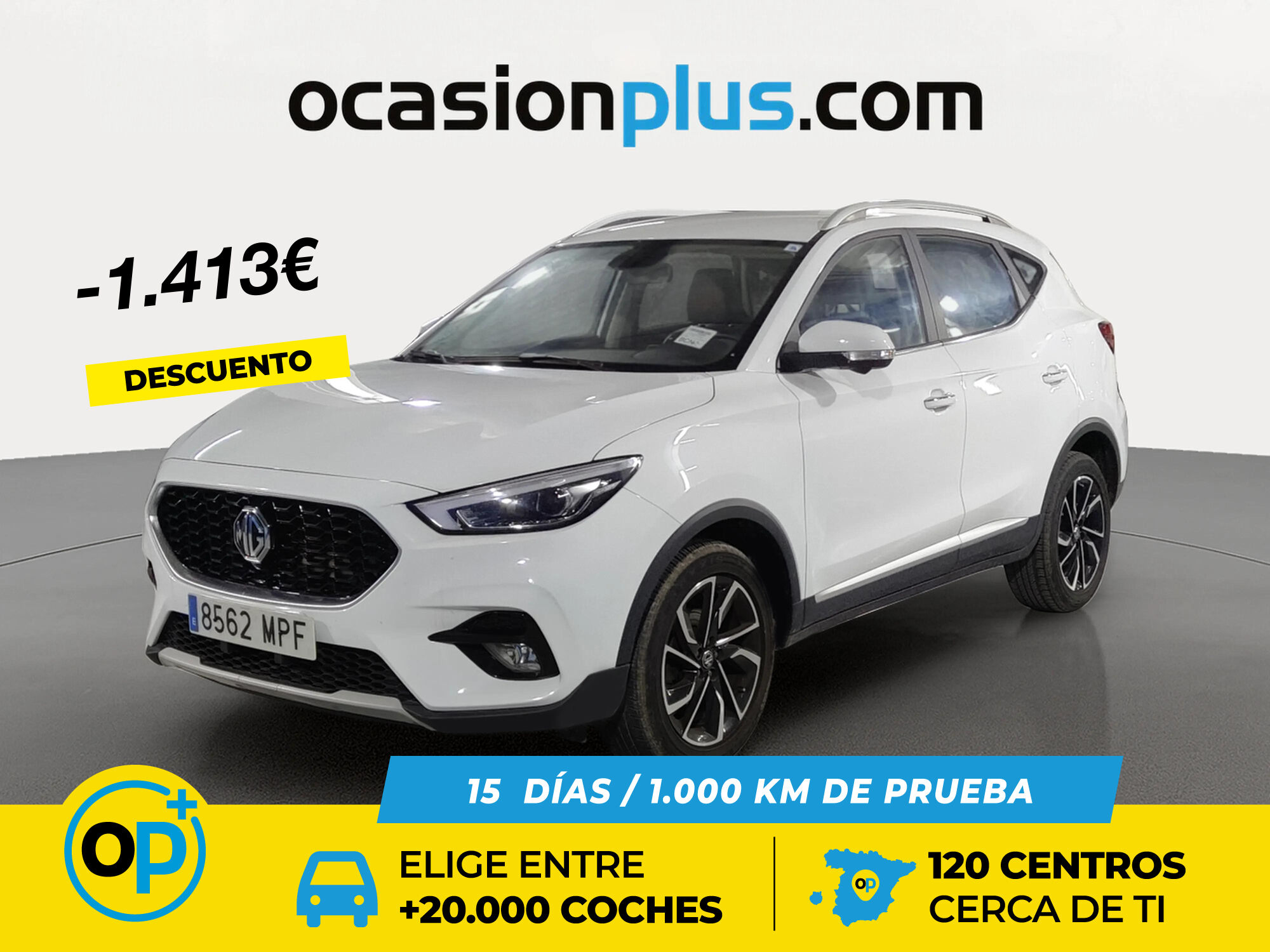 MG ZS (1.5 Luxury 78 kW (106 CV)) en Madrid