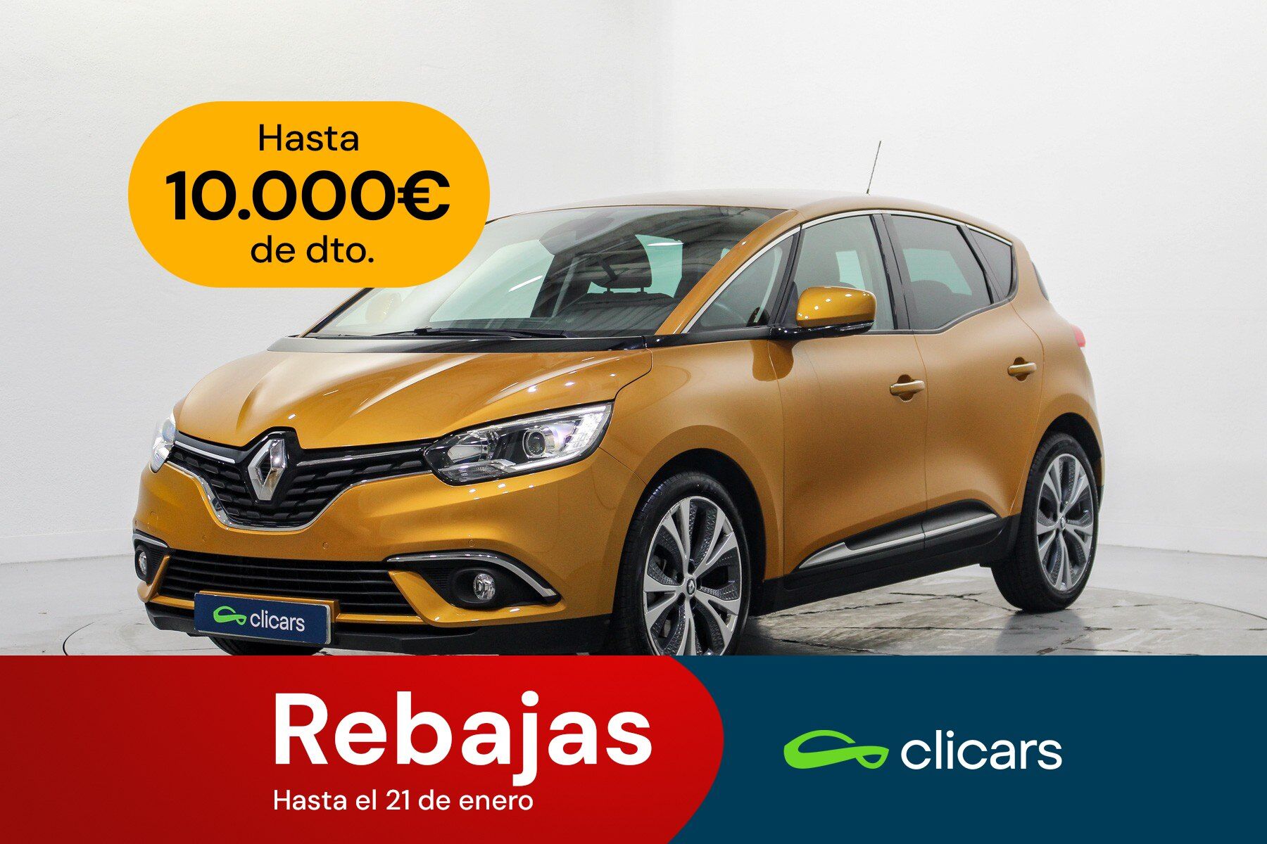 RENAULT Scénic (Scénic 1.5dCi Intens 81kW) en Madrid