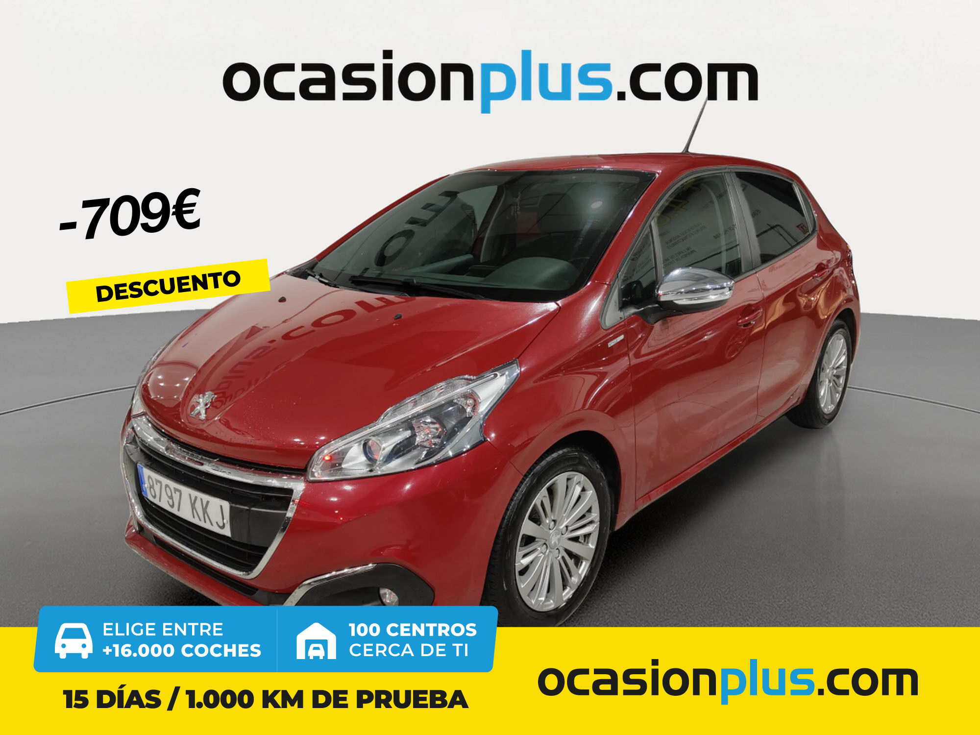 PEUGEOT 208 (PureTech 82 Style 60 kW (82 CV)) en Madrid