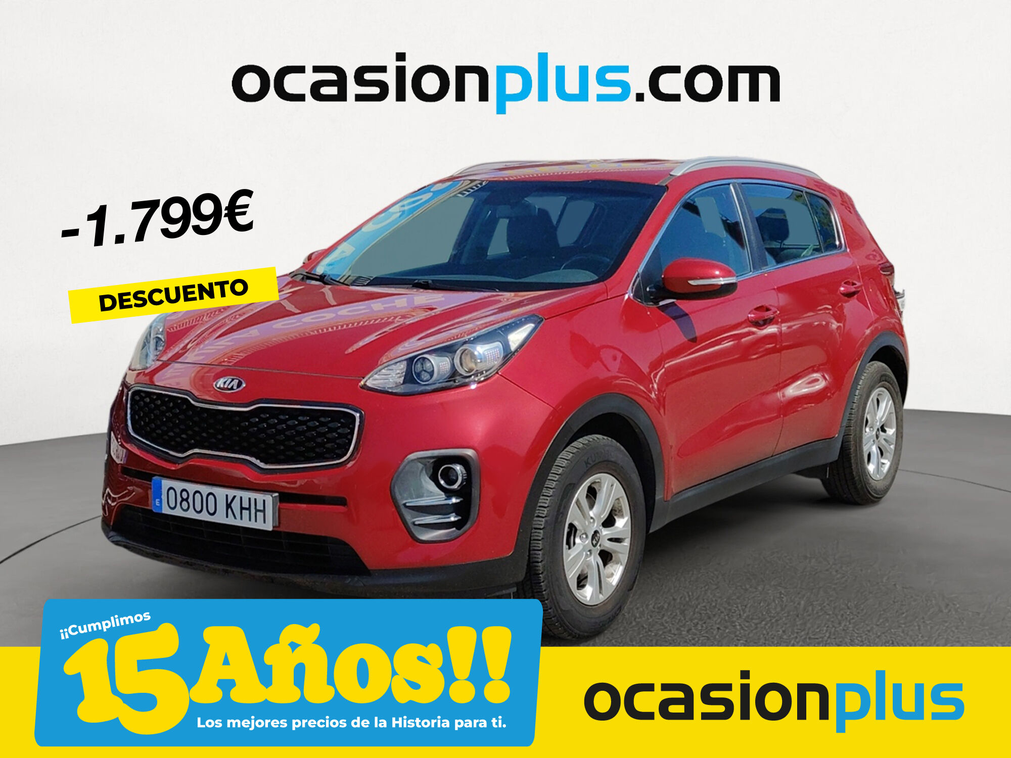 KIA Sportage (1.6 GDi Concept 4x2 97 kW (132 CV)) en Madrid