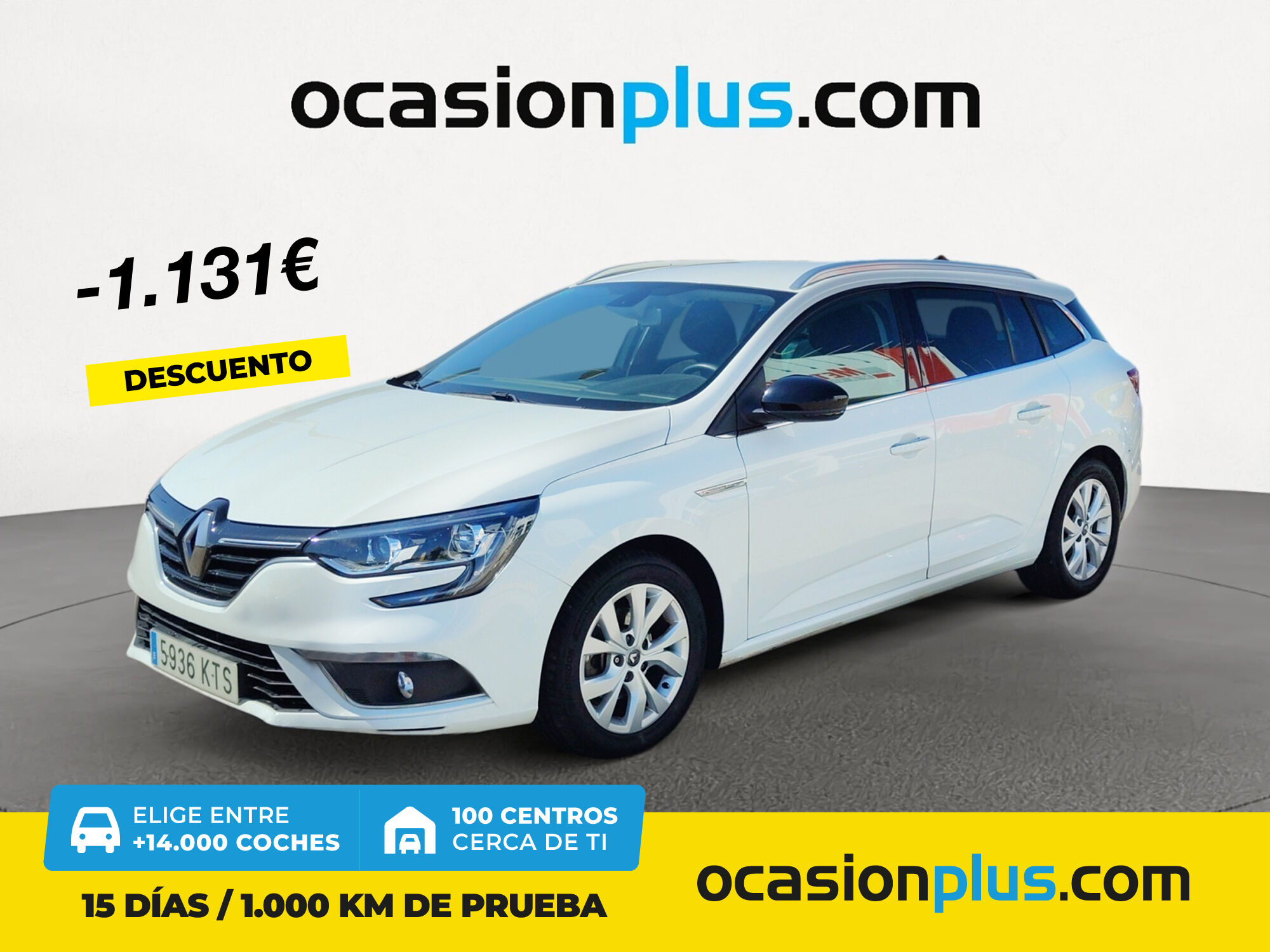 RENAULT Mégane (Sport Tourer Limited Blue dCi 70 kW (95 CV)) en Madrid