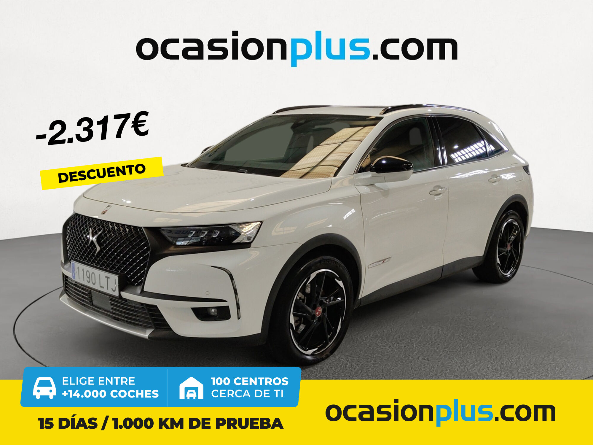 DS DS7 (E-Tense 300 Performance Line+ 4WD Auto 221 kW (300 CV)) en Madrid