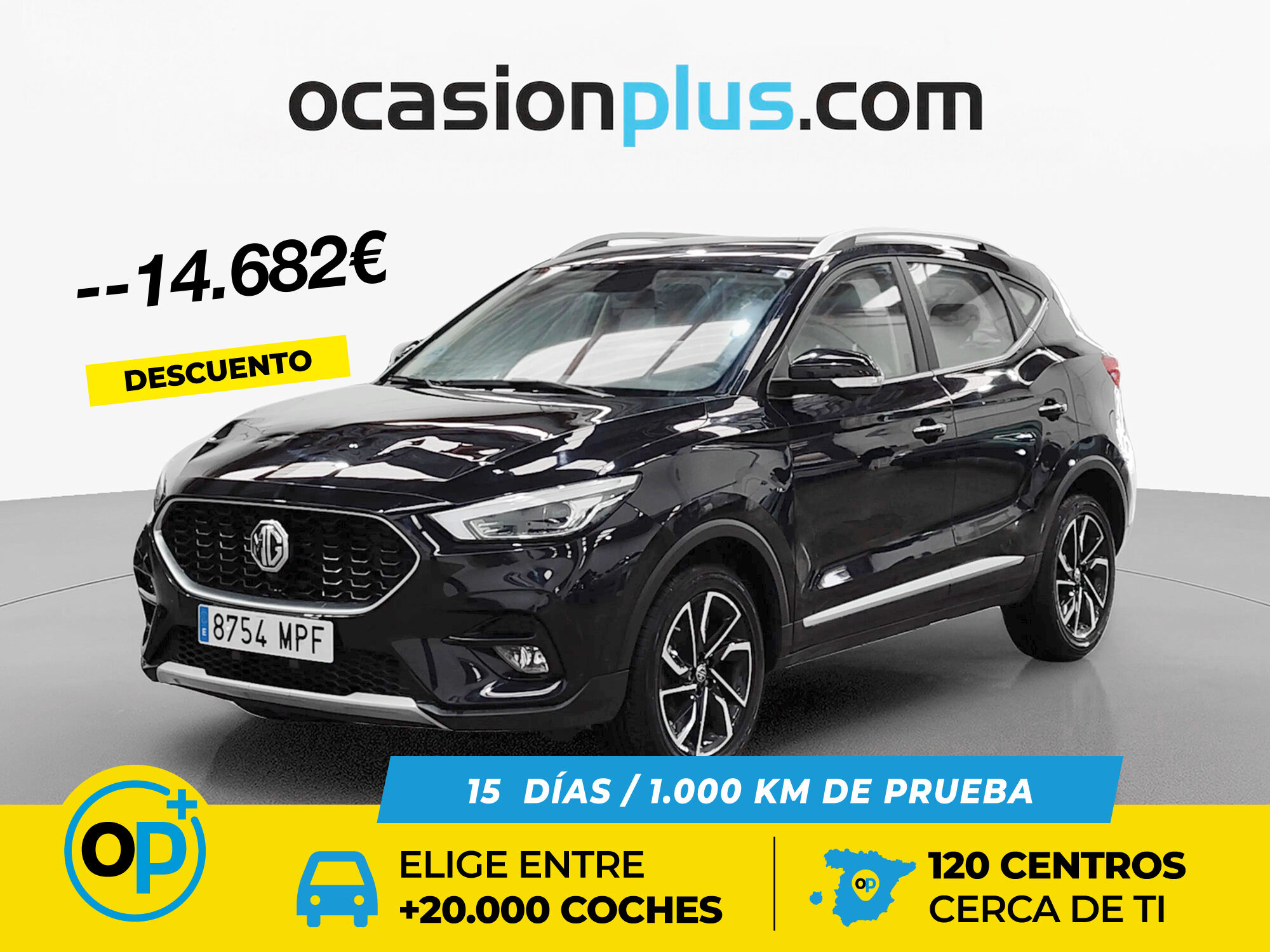 MG ZS (1.5 Luxury 78 kW (106 CV)) en Madrid