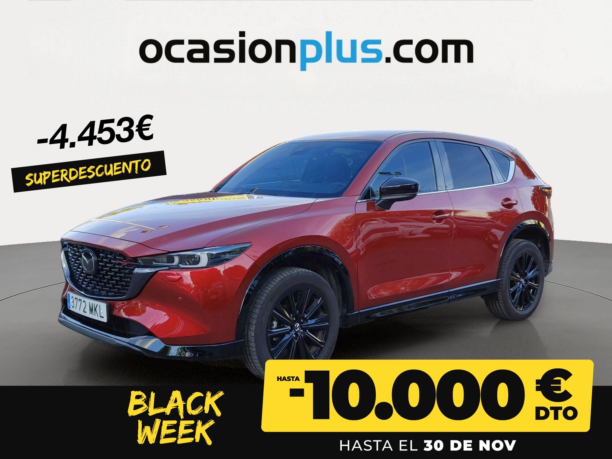 MAZDA CX-5 (2.5 GE Homura AT 143 kW (194 CV)) en Madrid