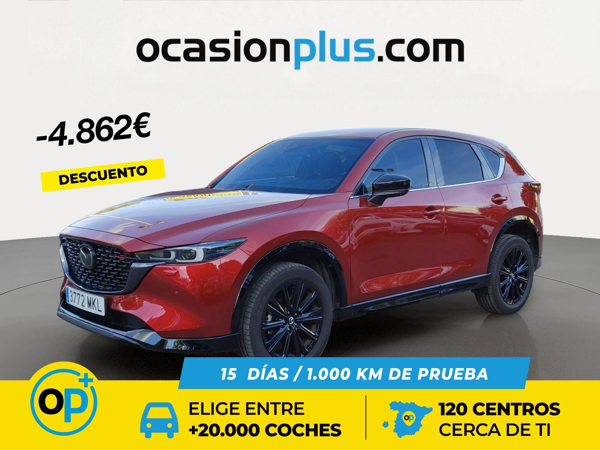 MAZDA CX-5 (2.5 GE Homura AT 143 kW (194 CV)) en Madrid