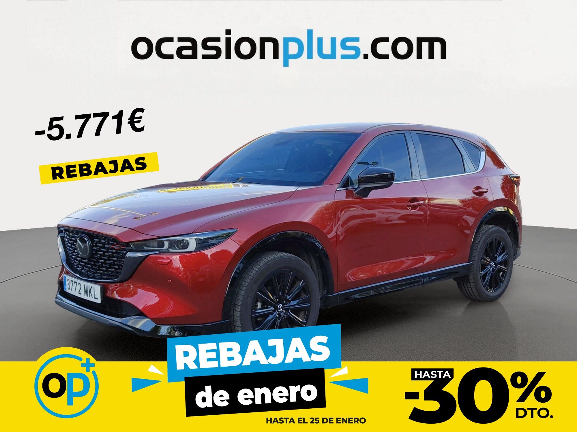 MAZDA CX-5 (2.5 GE Homura AT 143 kW (194 CV)) en Madrid