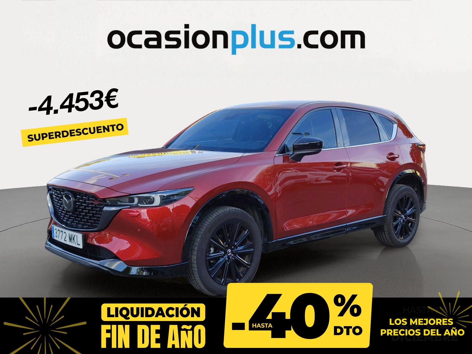 MAZDA CX-5 (2.5 GE Homura AT 143 kW (194 CV)) en Madrid