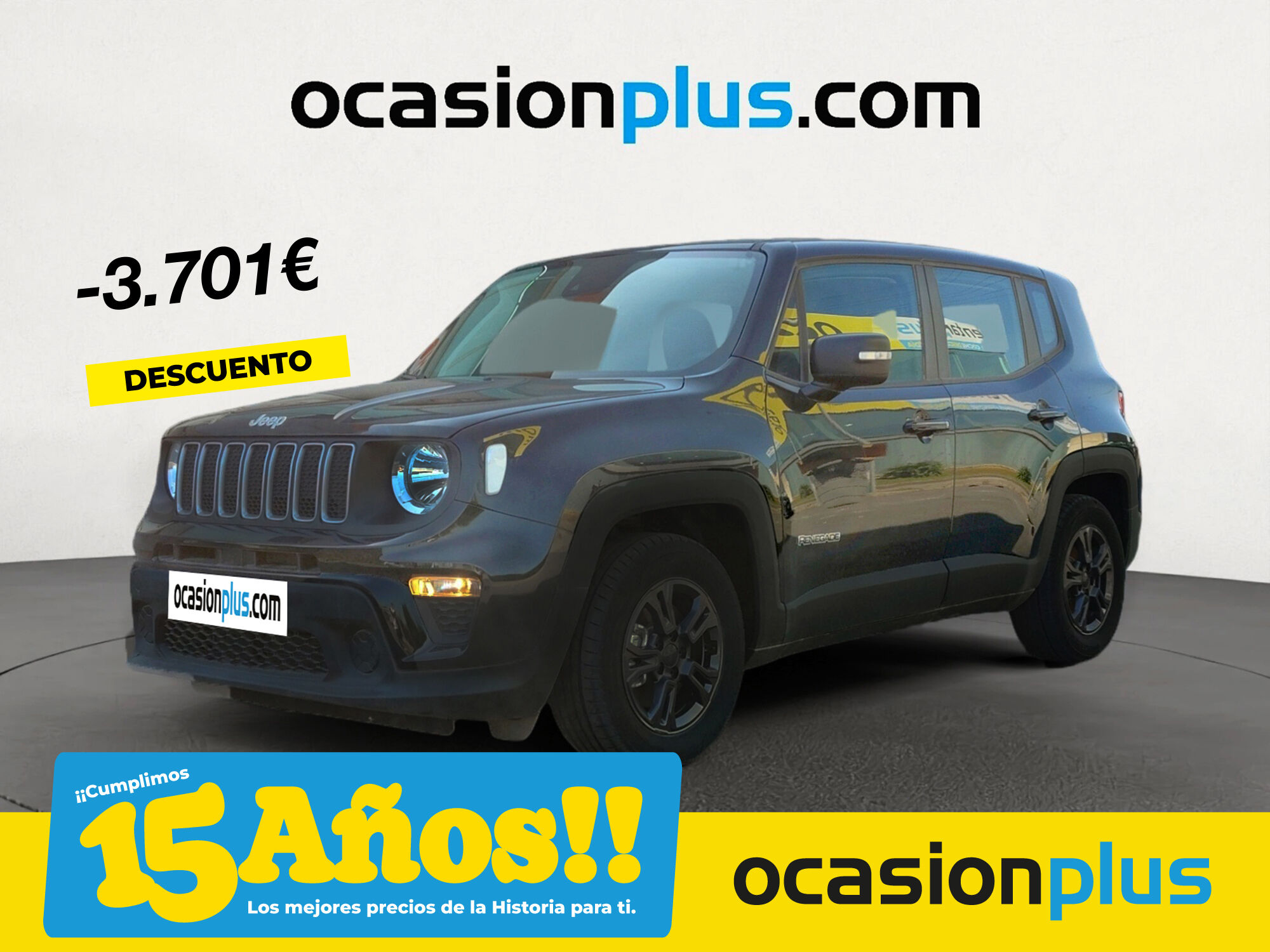 JEEP Renegade (eHybrid Longitude ATX 96 kW (130 CV)) en Madrid