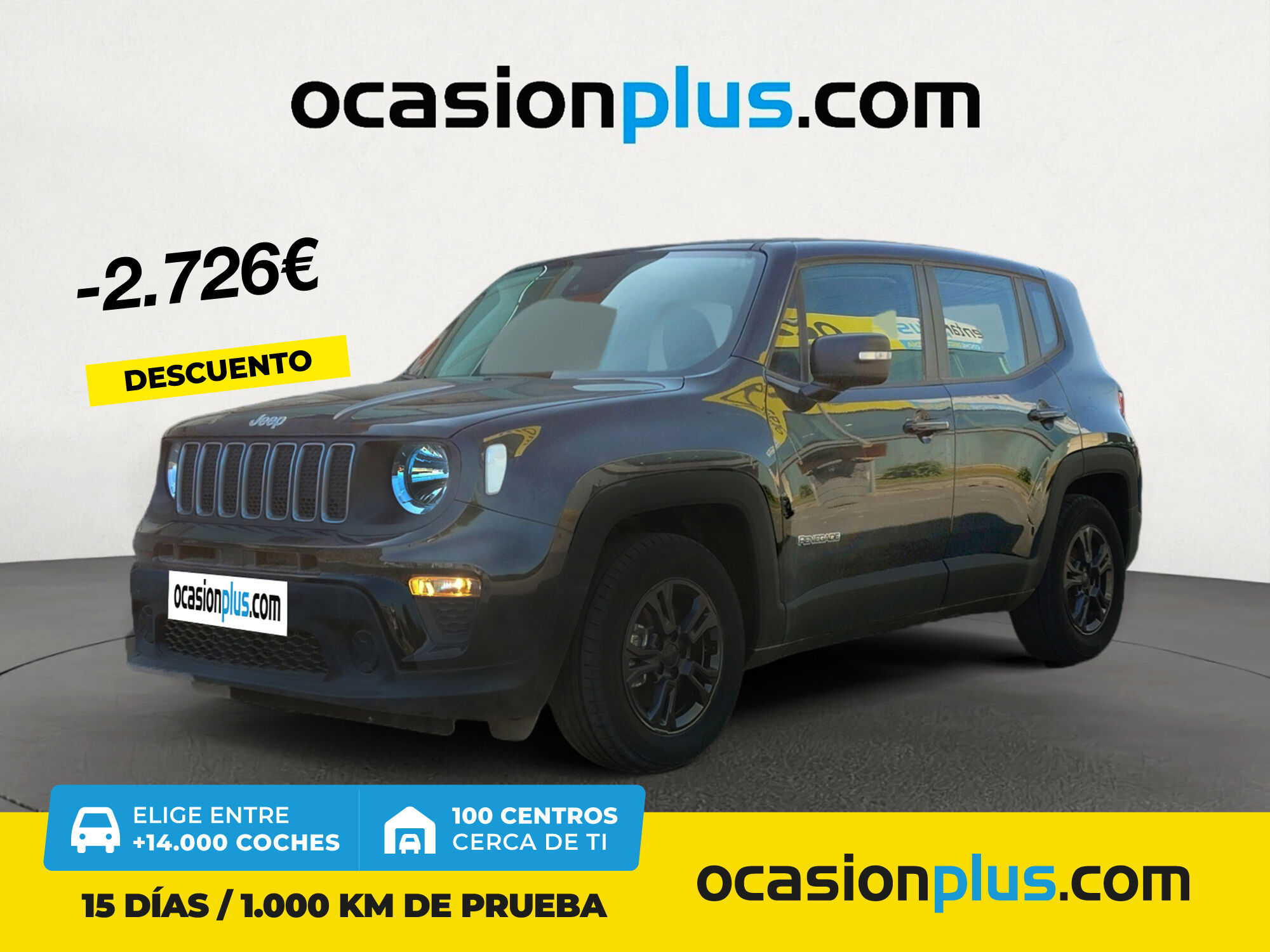 JEEP Renegade (eHybrid Longitude ATX 96 kW (130 CV)) en Madrid