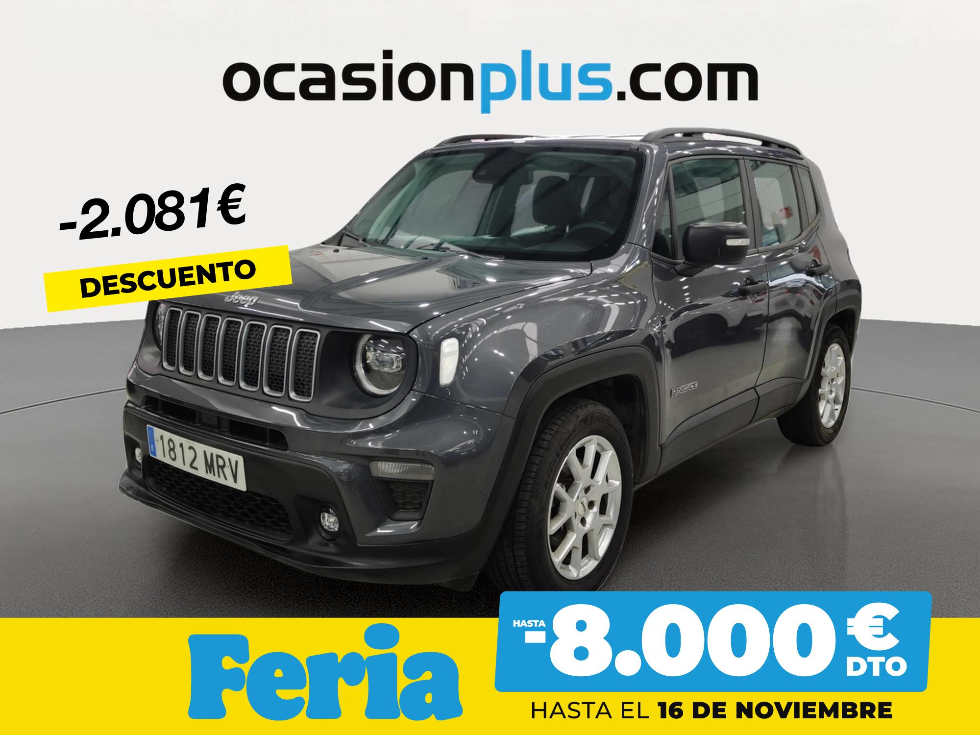 JEEP Renegade (eHybrid 1.5 Limited ATX 96 kW (130 CV)) en Madrid