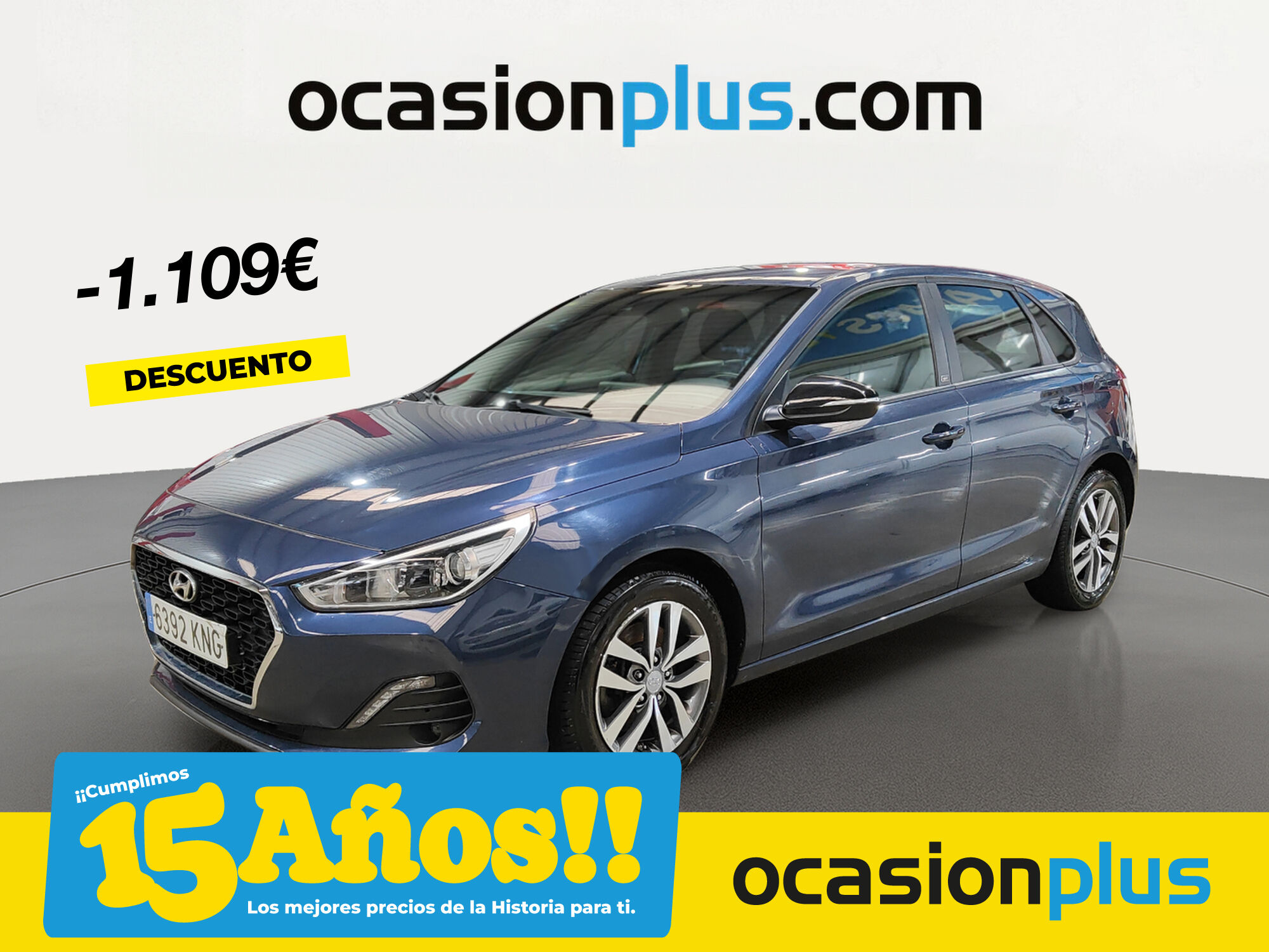 HYUNDAI i30 (1.0 TGDI Go! 88 kW (120 CV)) en Madrid
