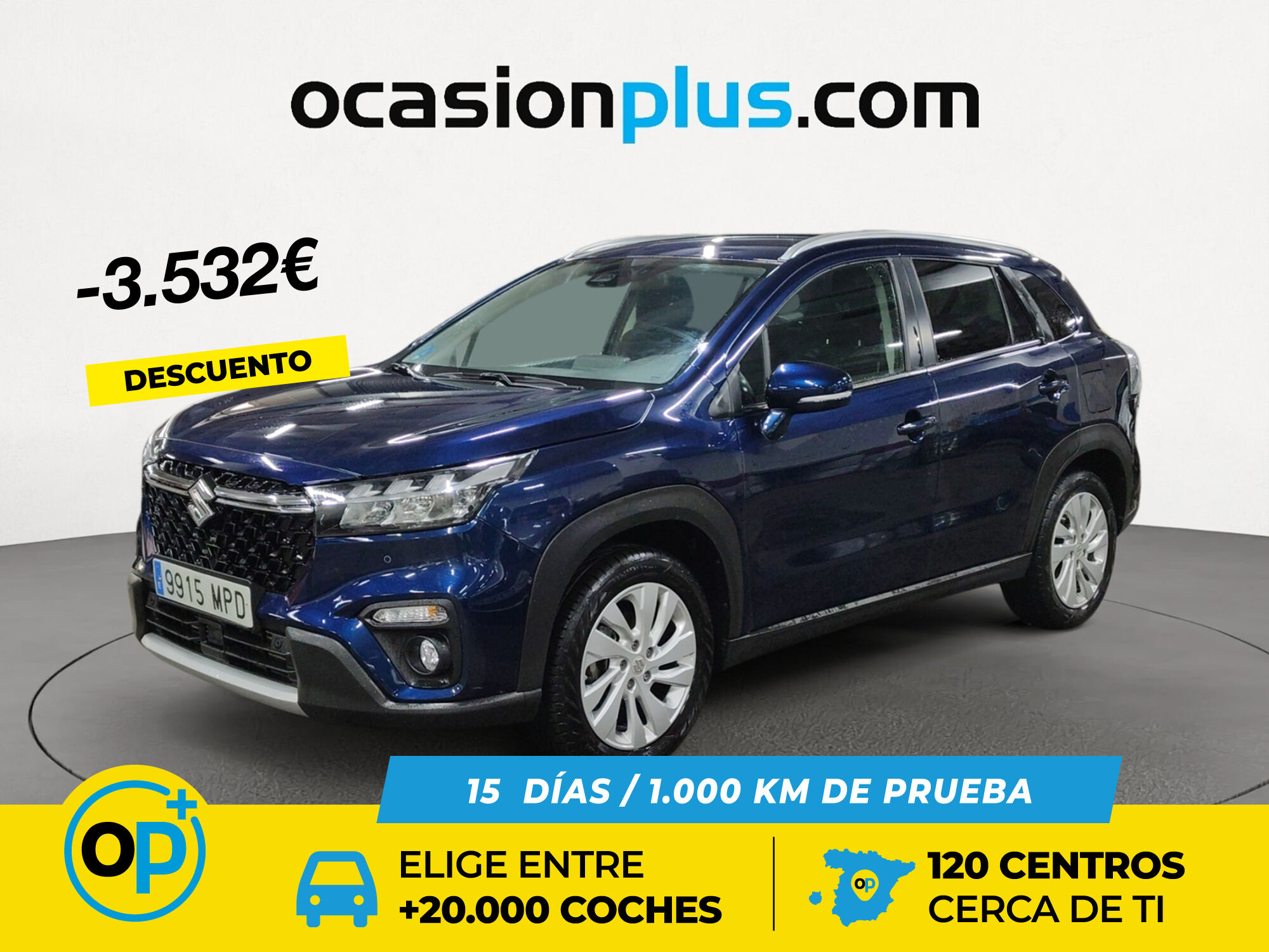 SUZUKI S-Cross (1.4T Mild Hybrid S2 4WD 95 kW (129 CV)) en Madrid